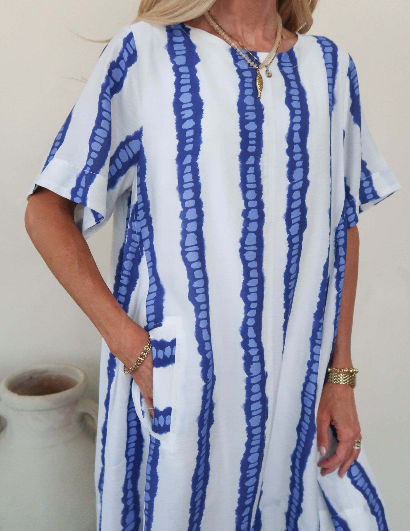 Salt Air Striped Dress