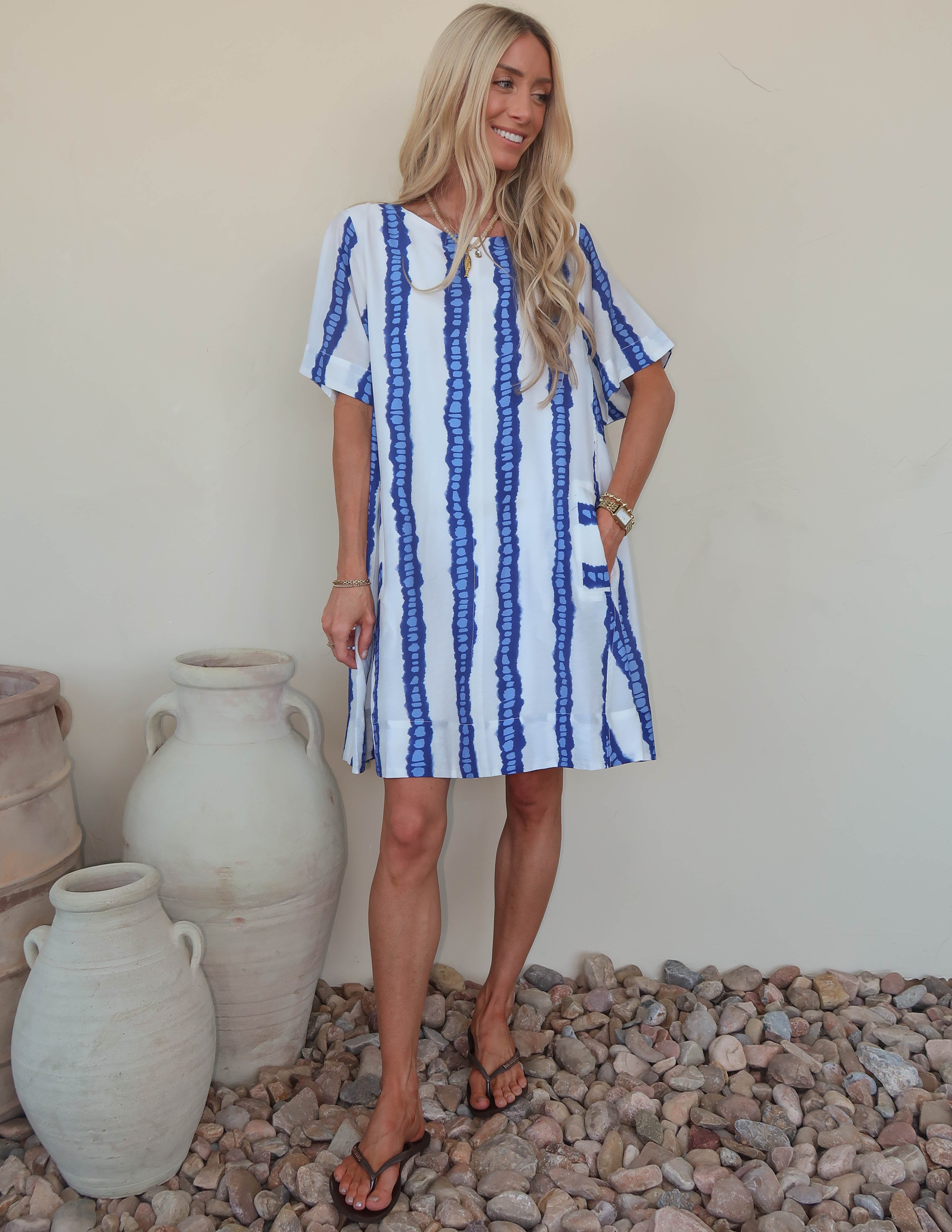 Salt Air Striped Dress