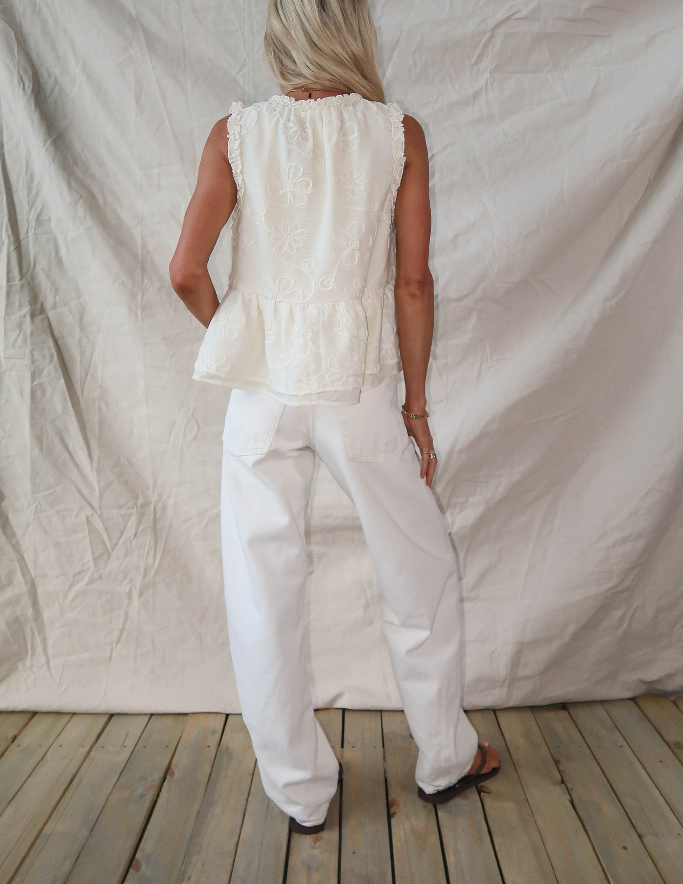 Delilah Embroidered Blouse
