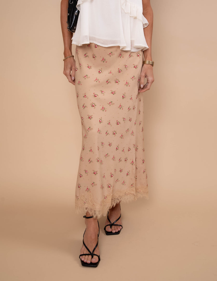 Wildflower Romance Midi Skirt