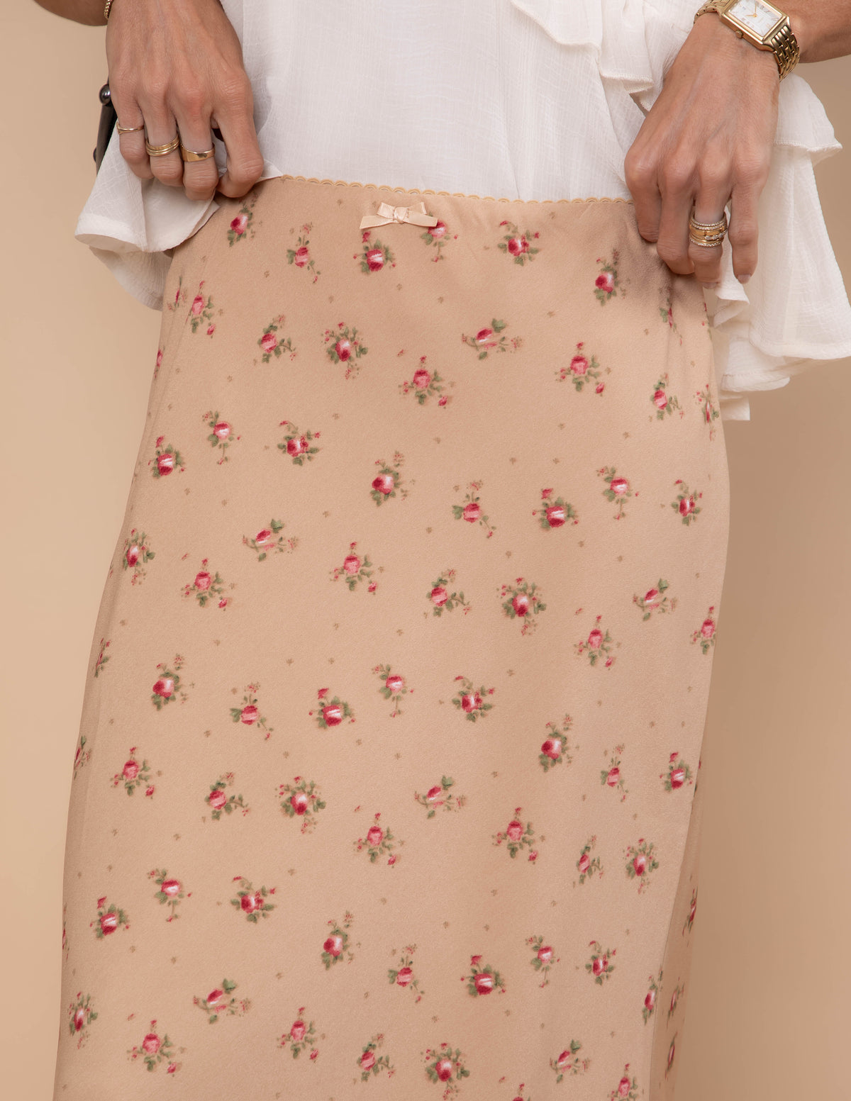 Wildflower Romance Midi Skirt