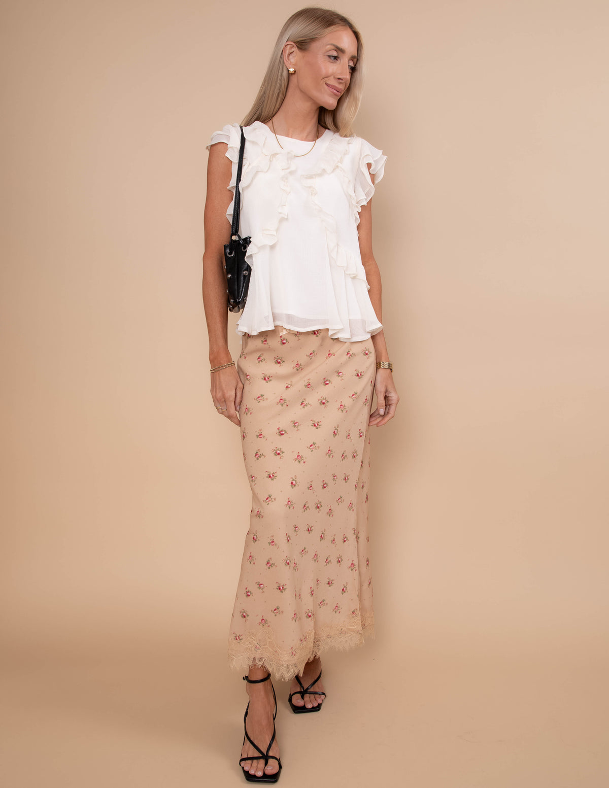 Whispering Ruffles Top