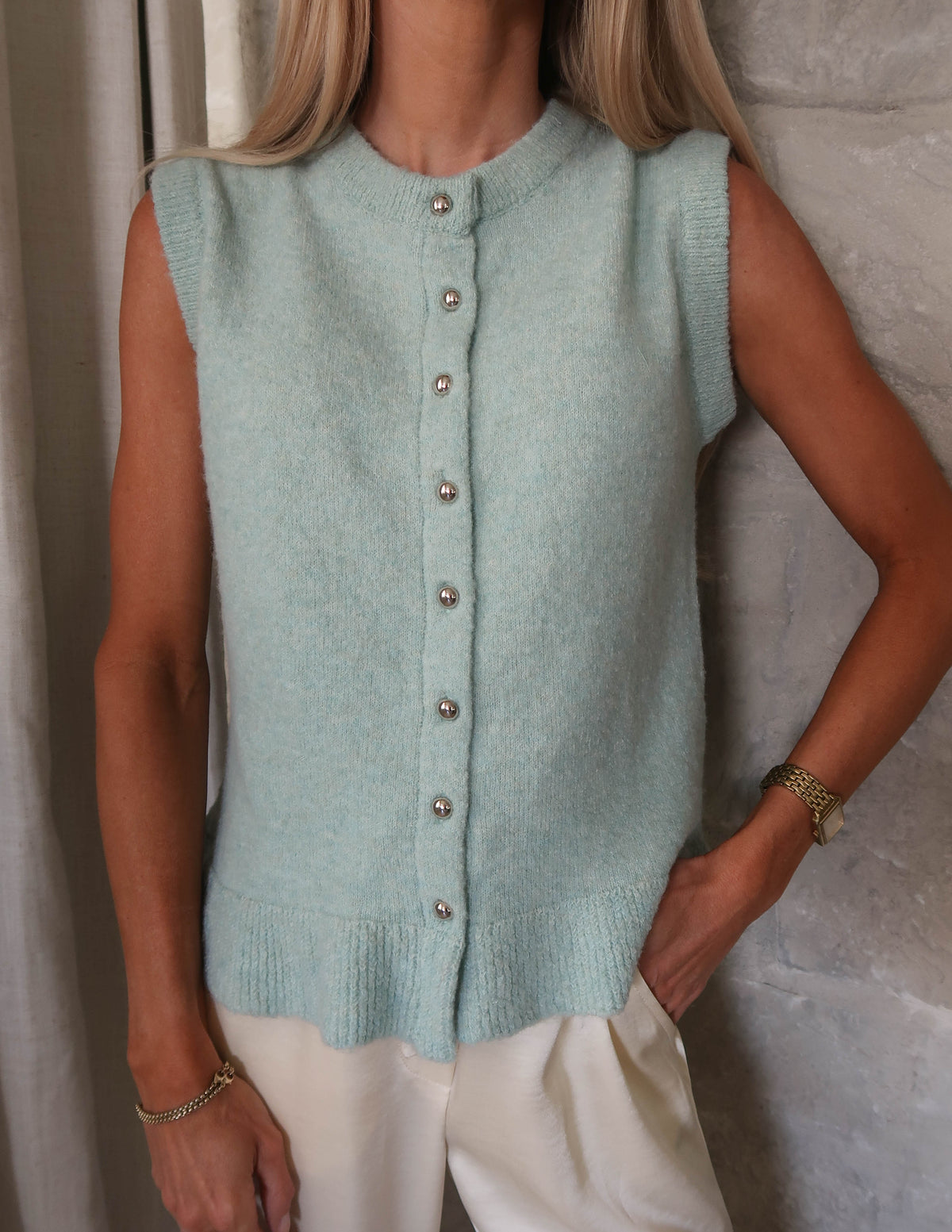Sea Glass Sweater Tank