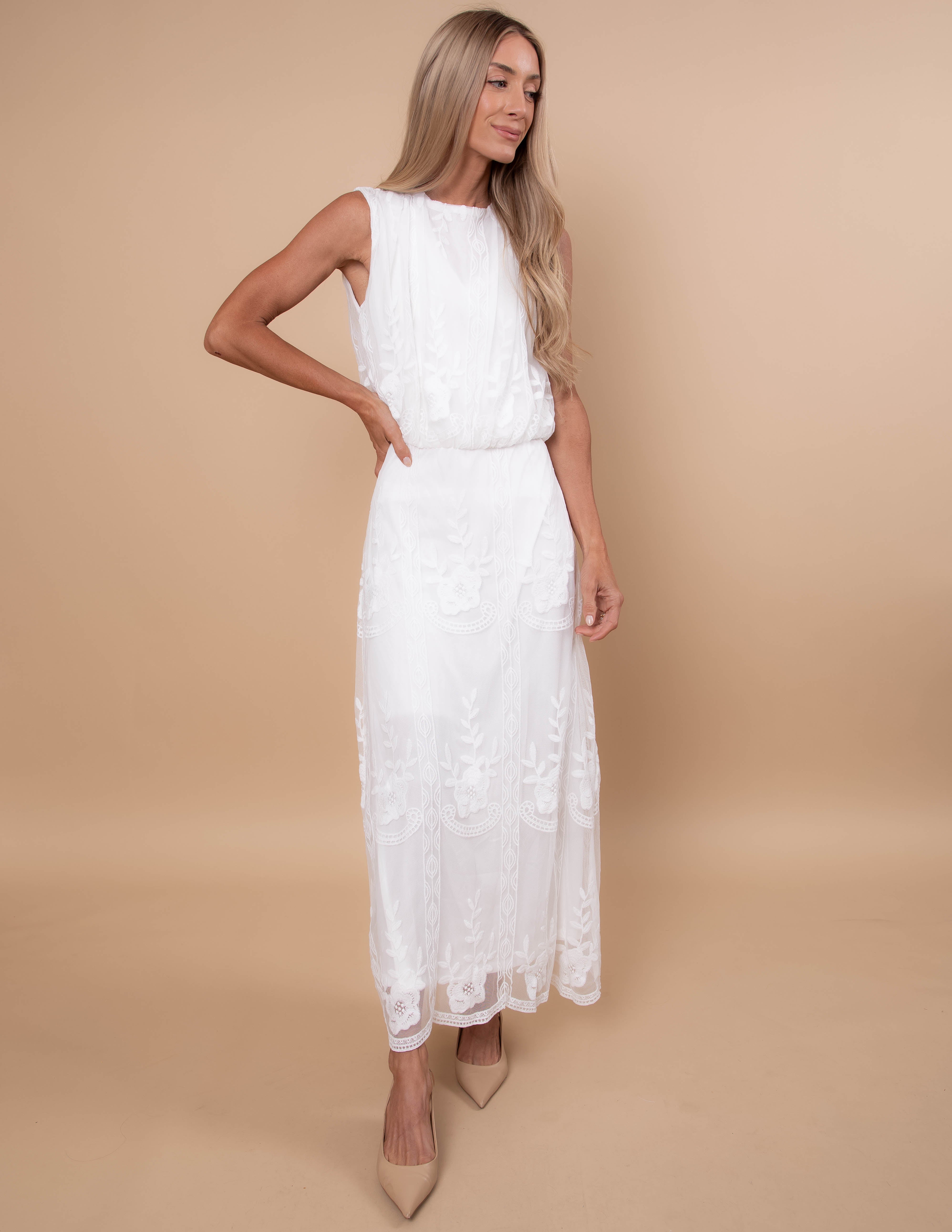 Blue Thistle Lace Dress