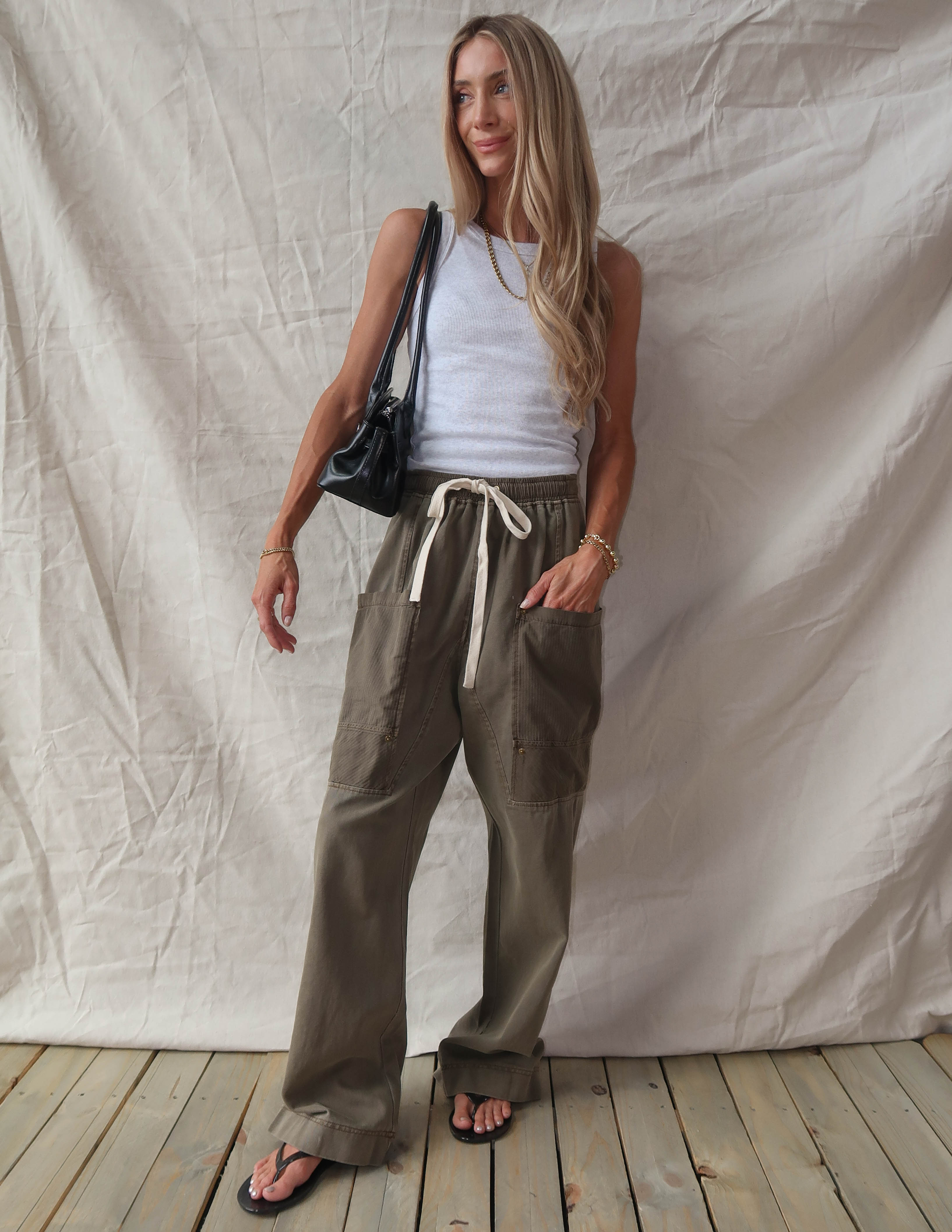 Soft Dune Drawstring Pants