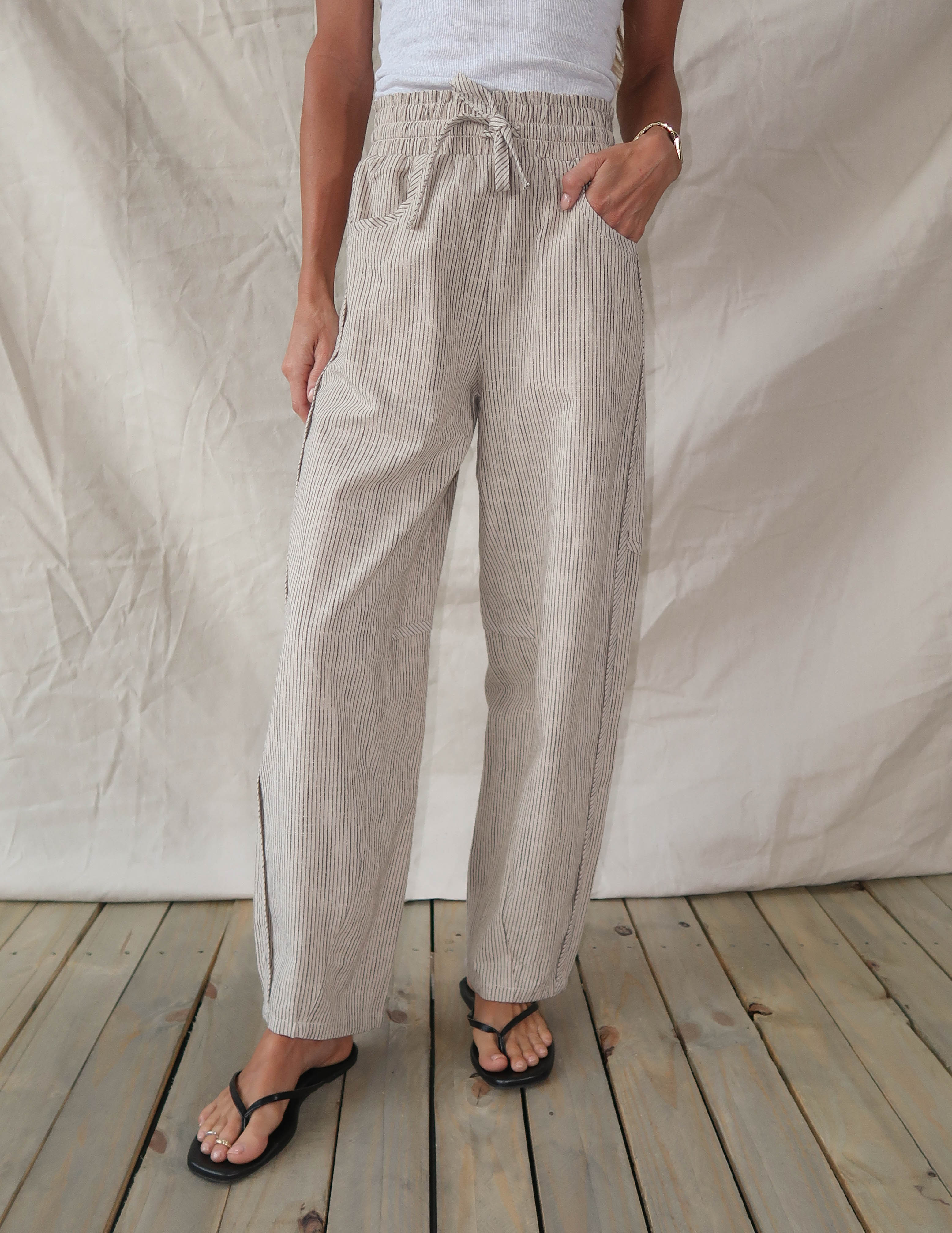 Victoria Barrel Pants