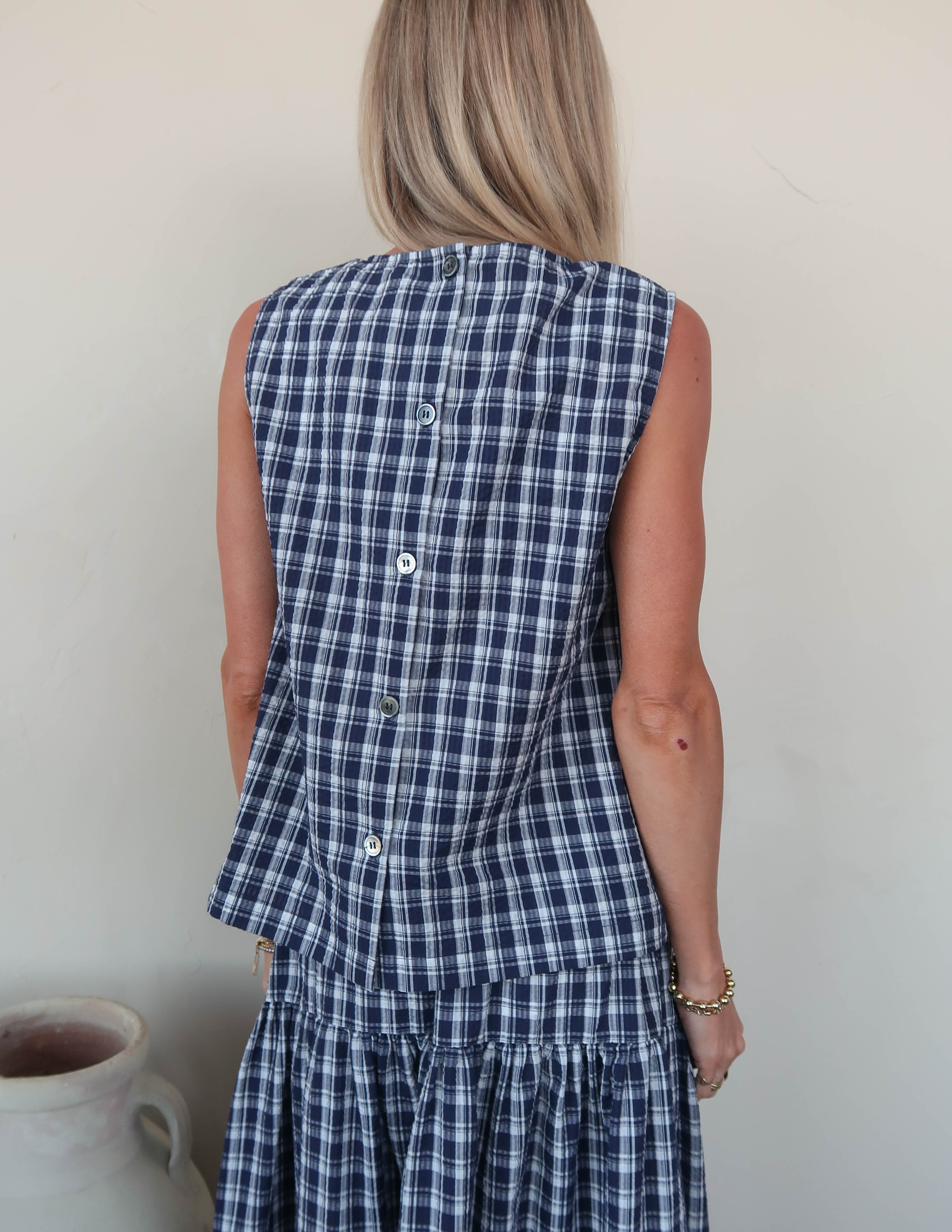 Imogen Gingham Top