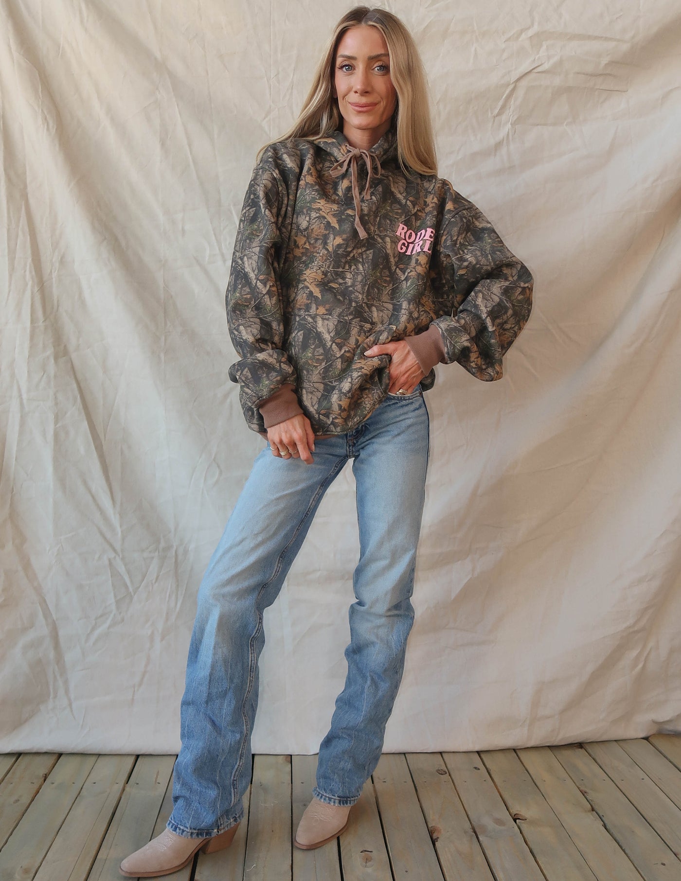 Rodeo Girl Camo Hoodie *COMING SOON*
