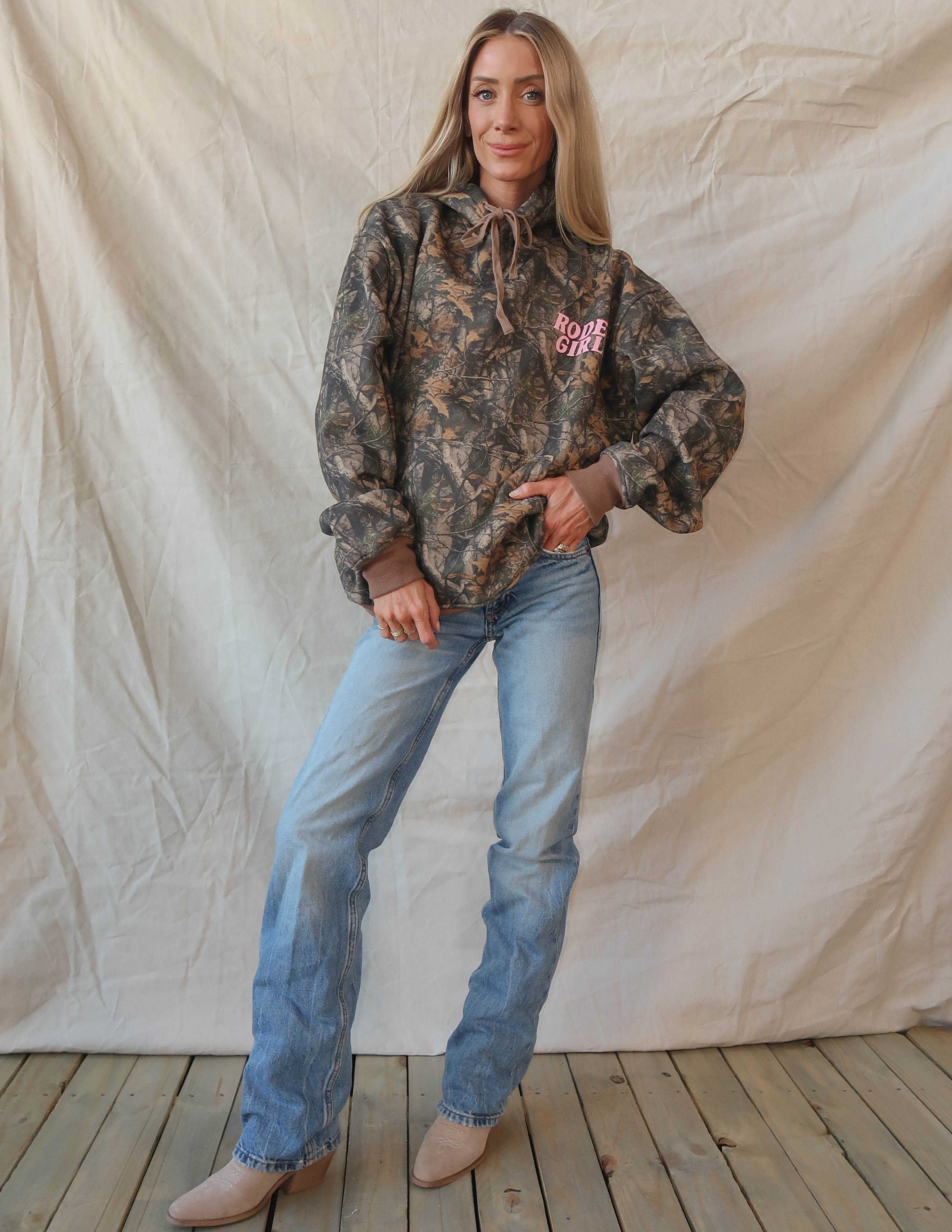 Rodeo Girl Camo Hoodie *COMING SOON*