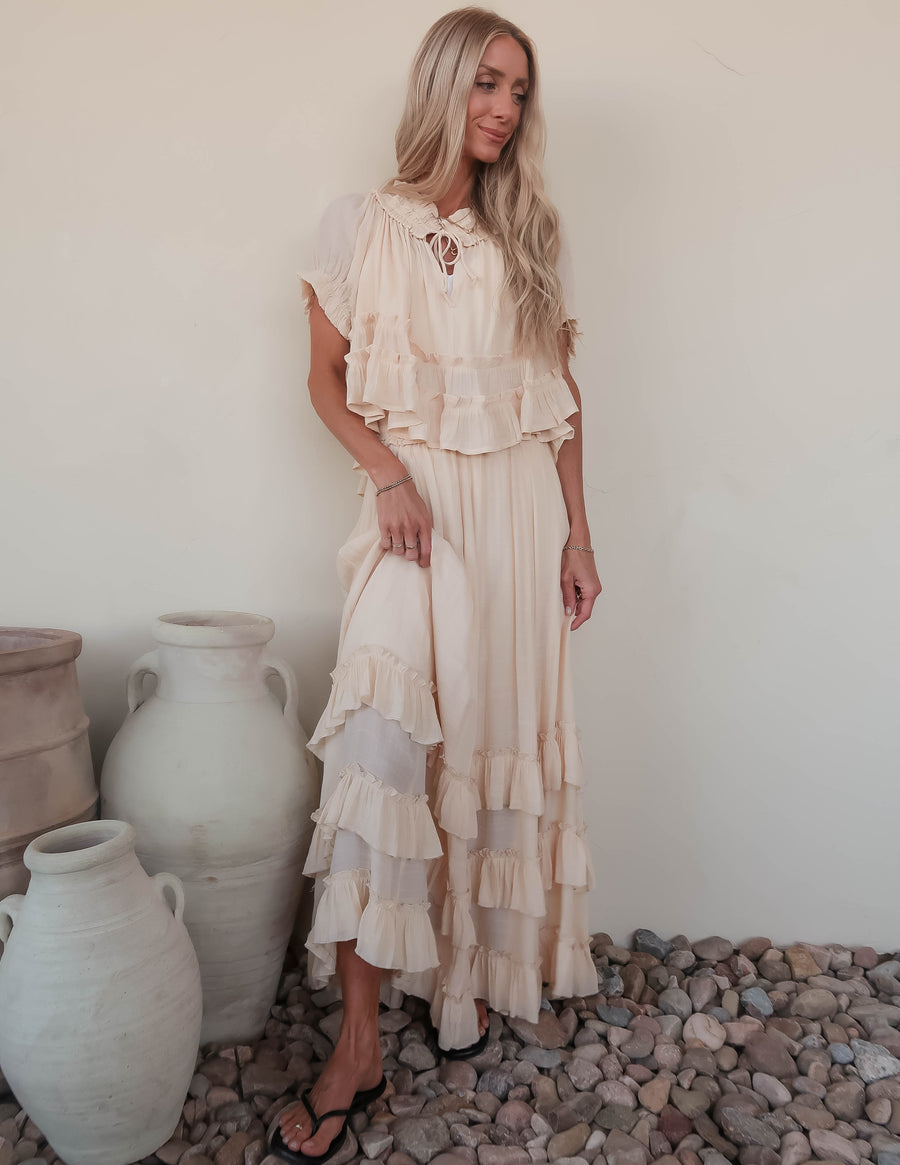 Beatrice Tiered Ruffle Layer Top