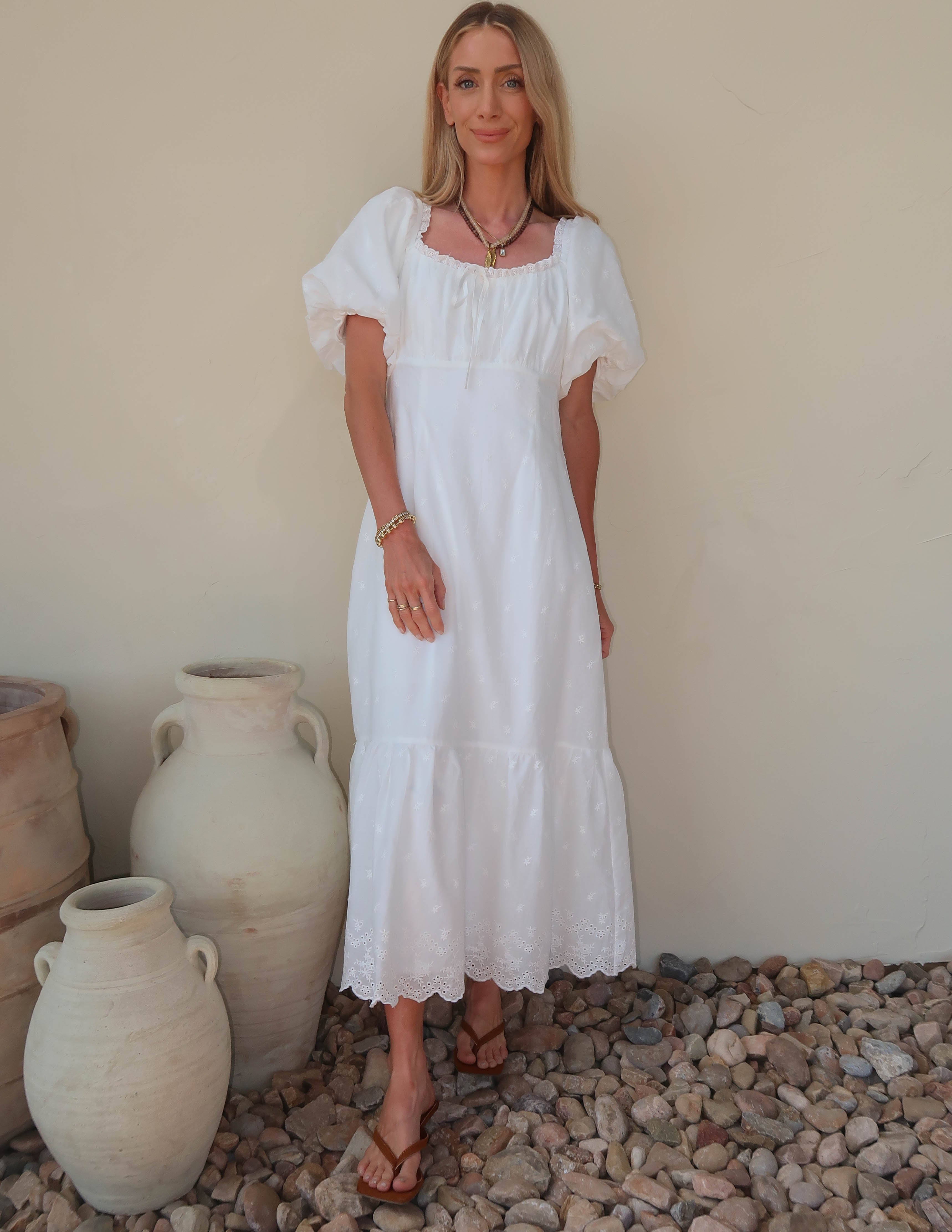 Matilda Eyelet Midi Dress *COMING SOON*