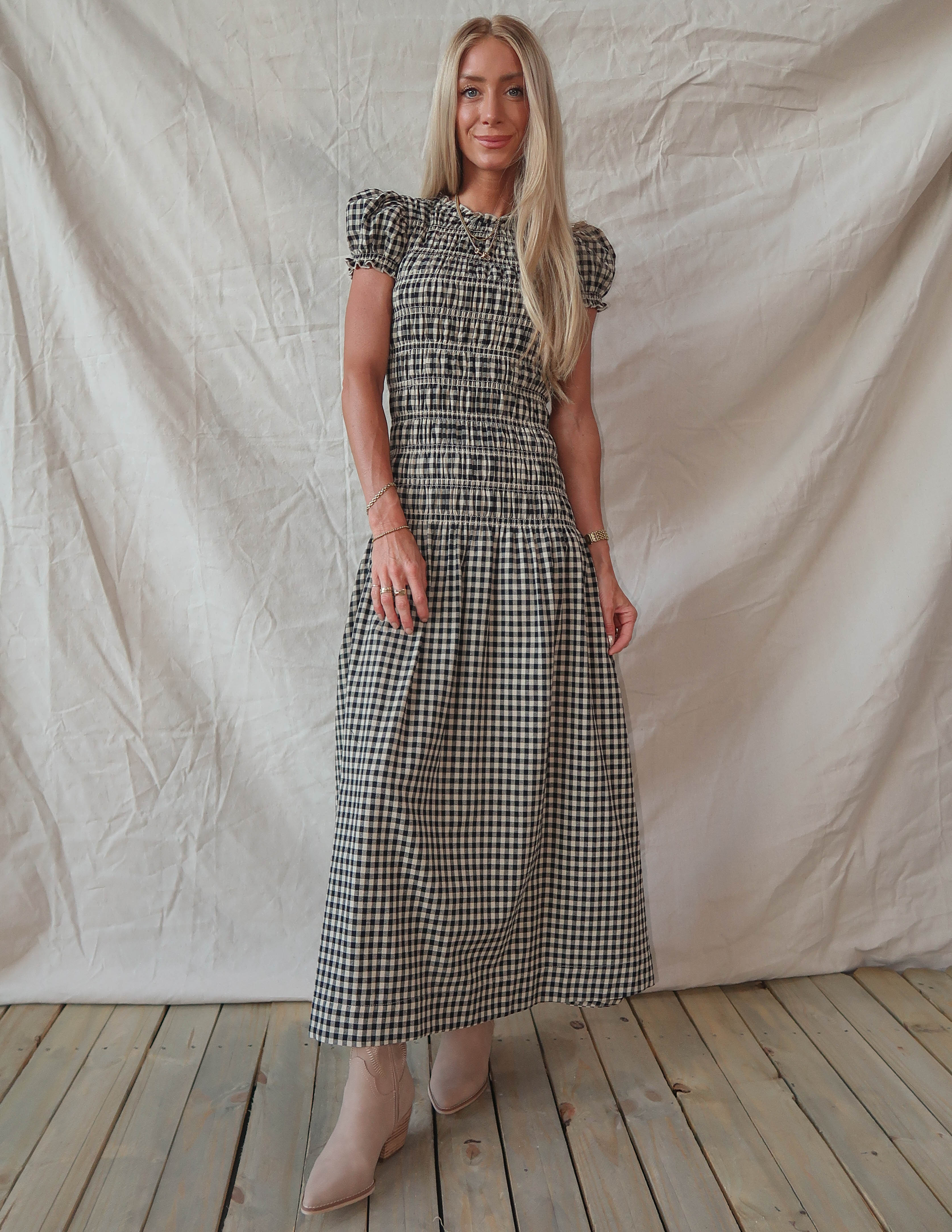 Bramble Plaid Dress