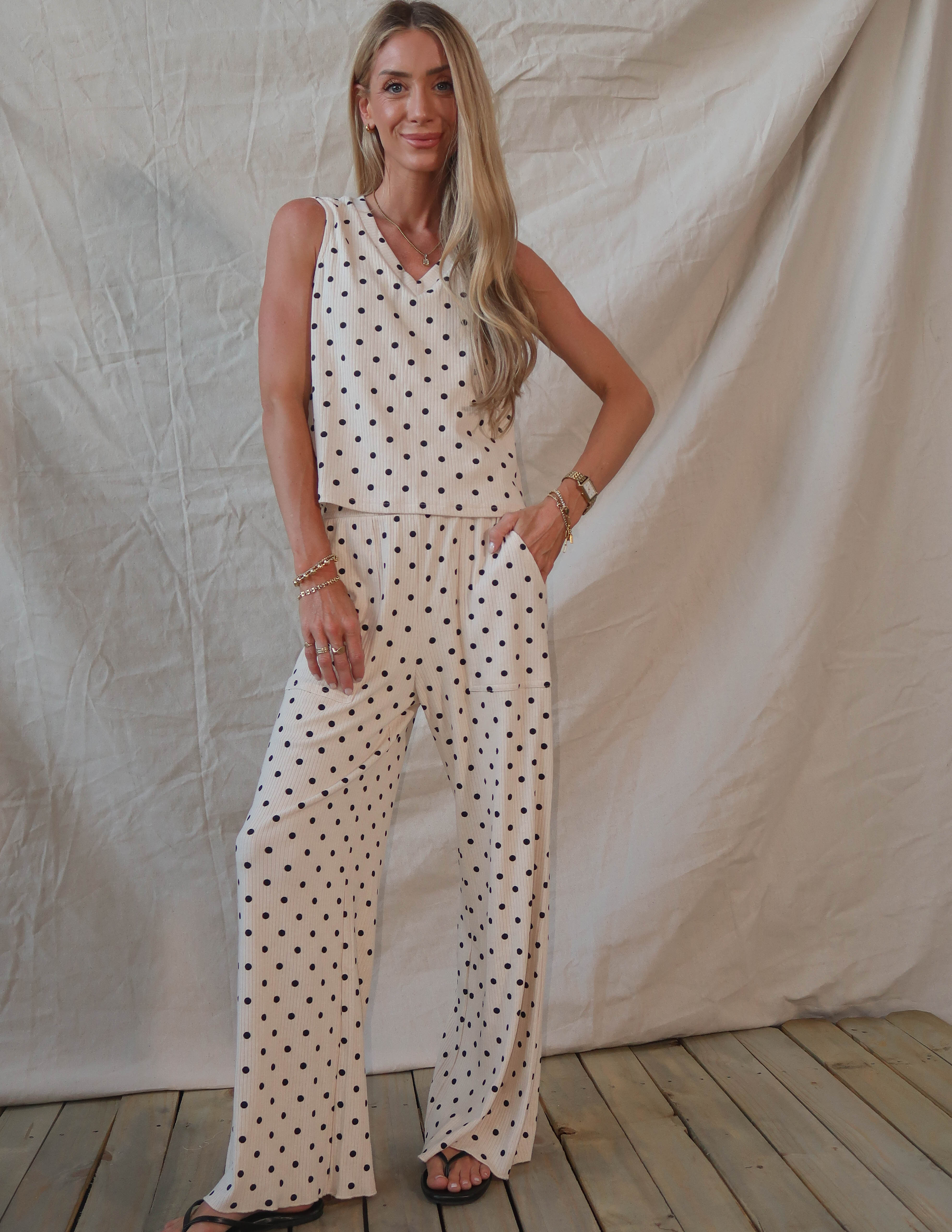 Mon Amour Polka Dot Set