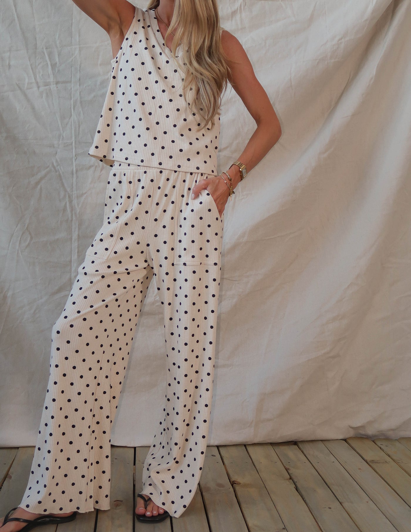 Mon Amour Polka Dot Set