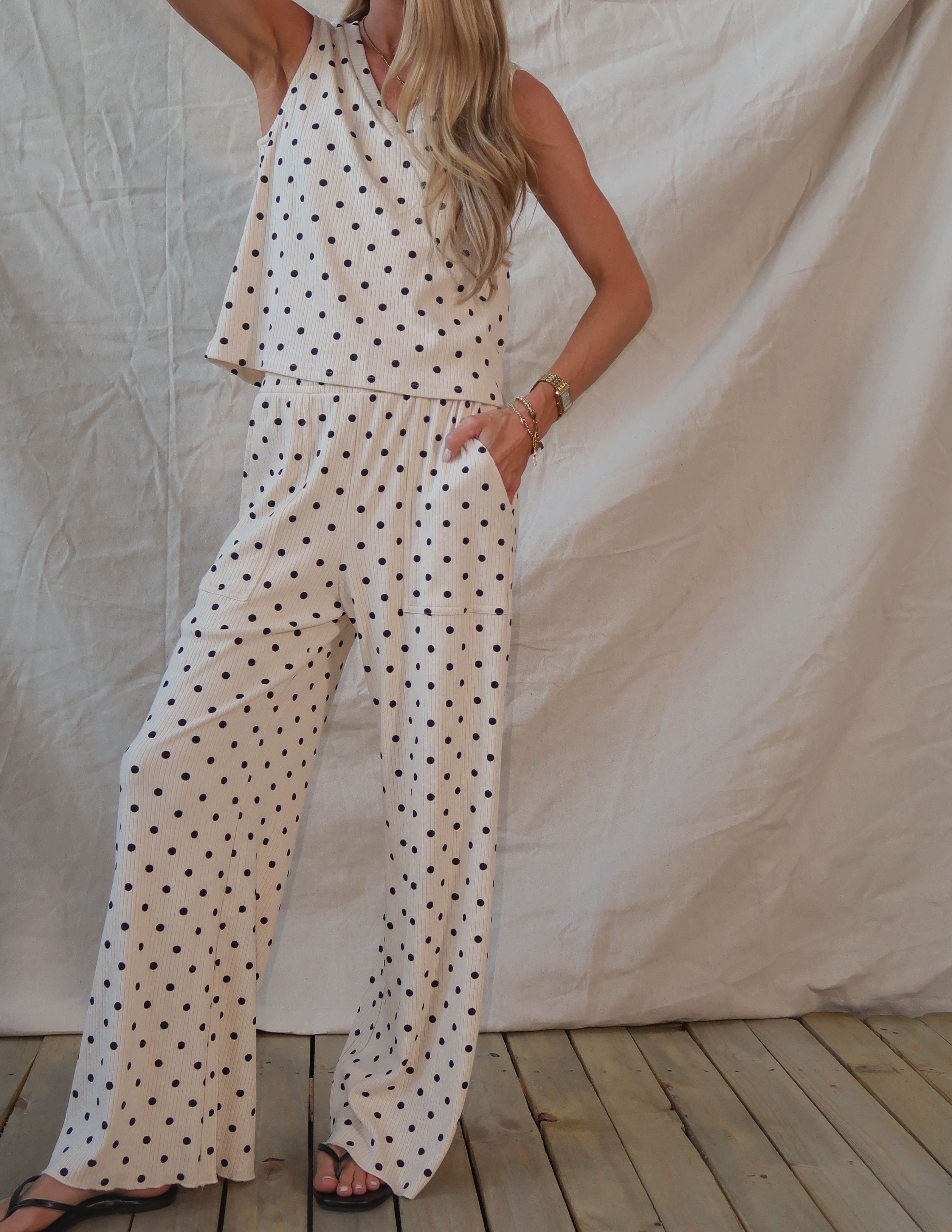 Mon Amour Polka Dot Set