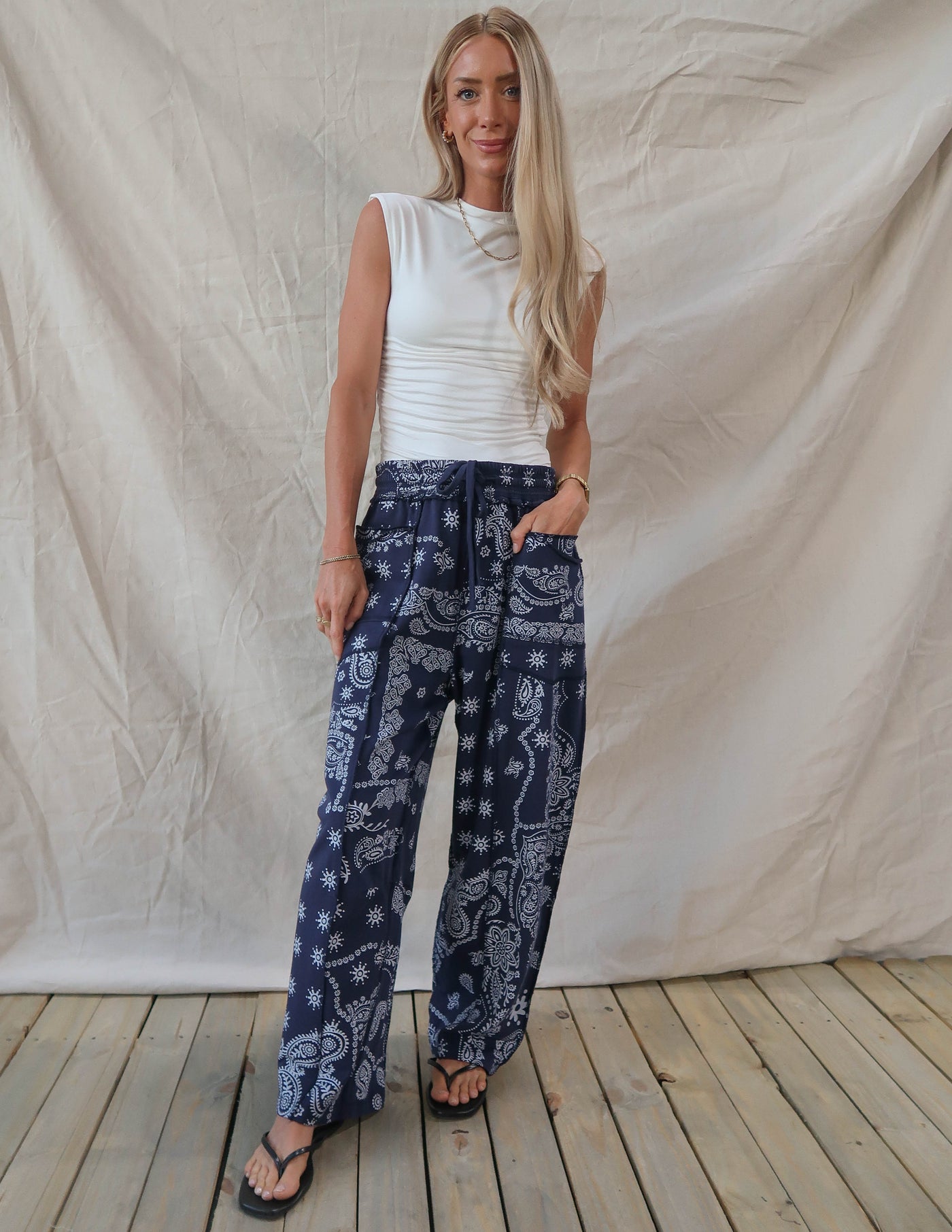 Bluebell Bandana Pants