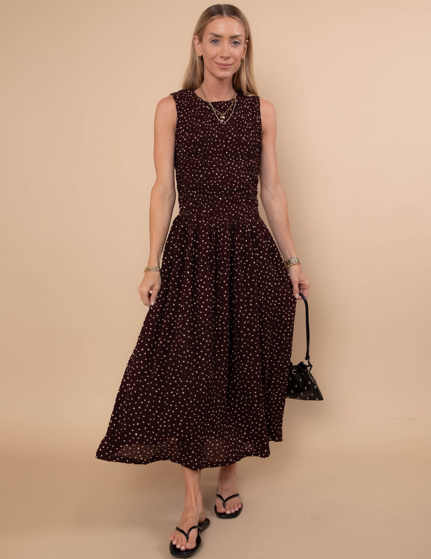 Pippa Dot Dress