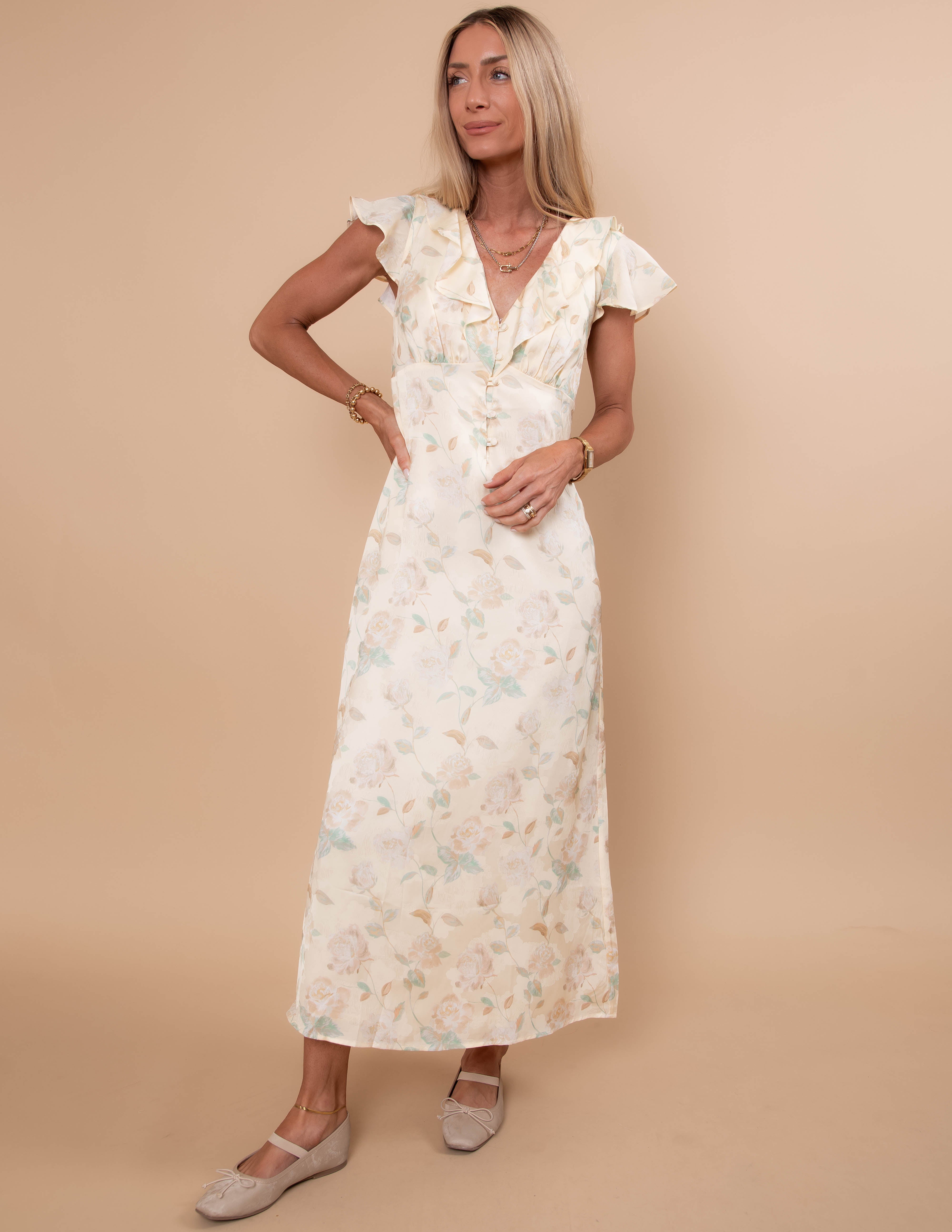 Secret Garden Midi Dress