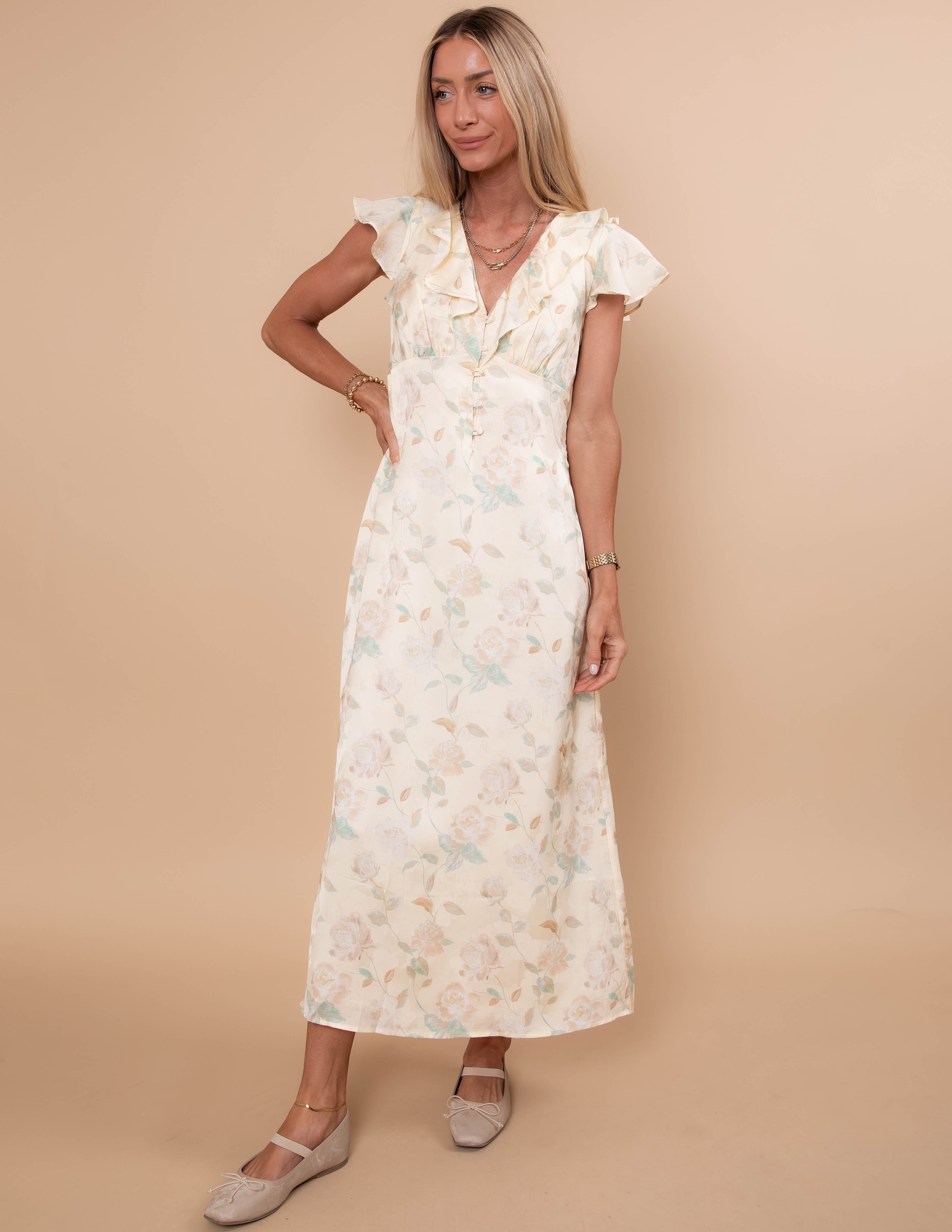 Secret Garden Midi Dress