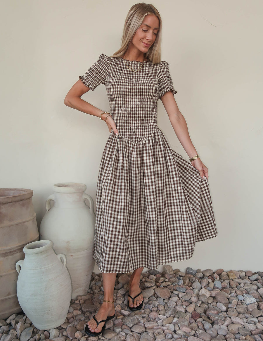 Bianca Plaid Dress