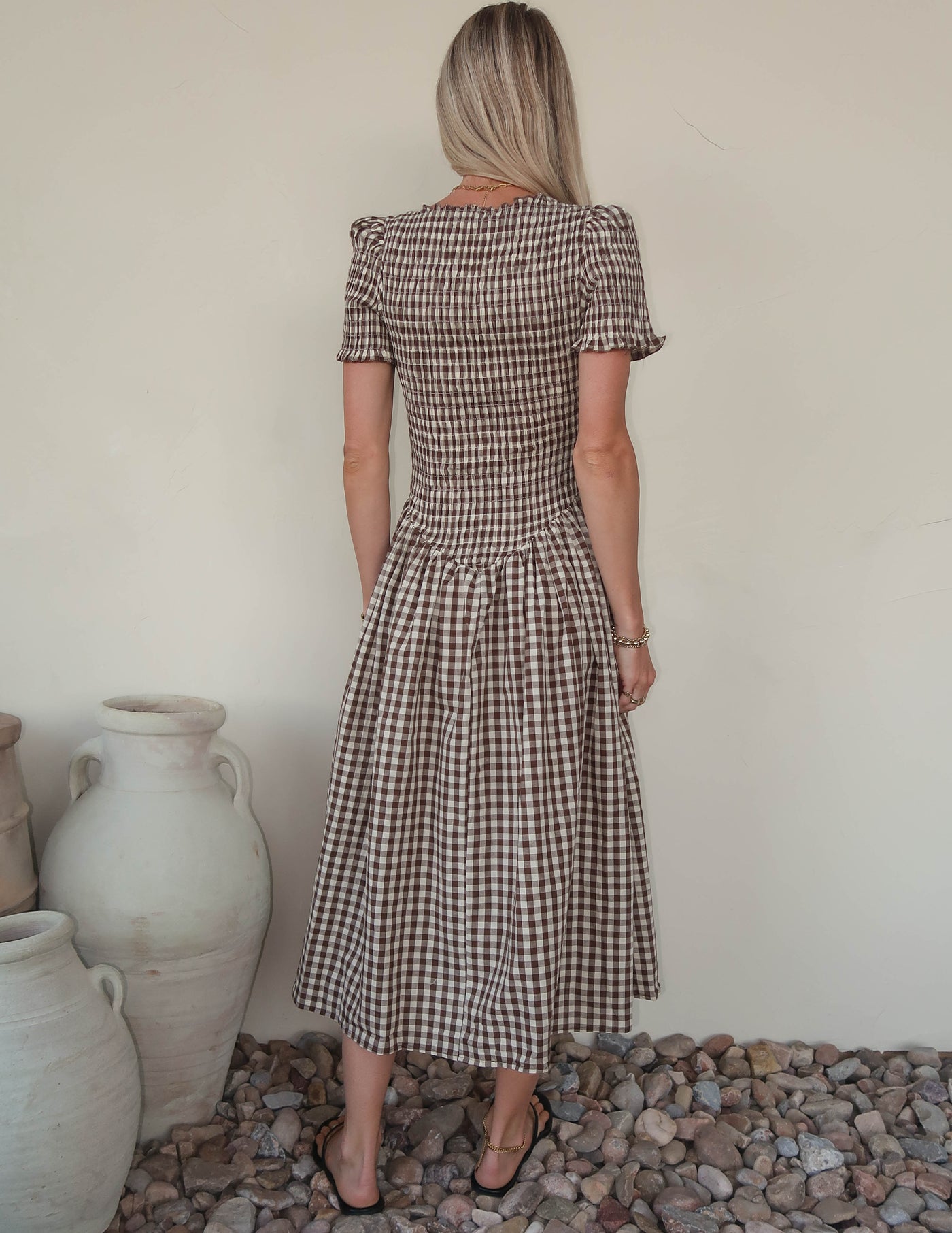 Bianca Plaid Dress