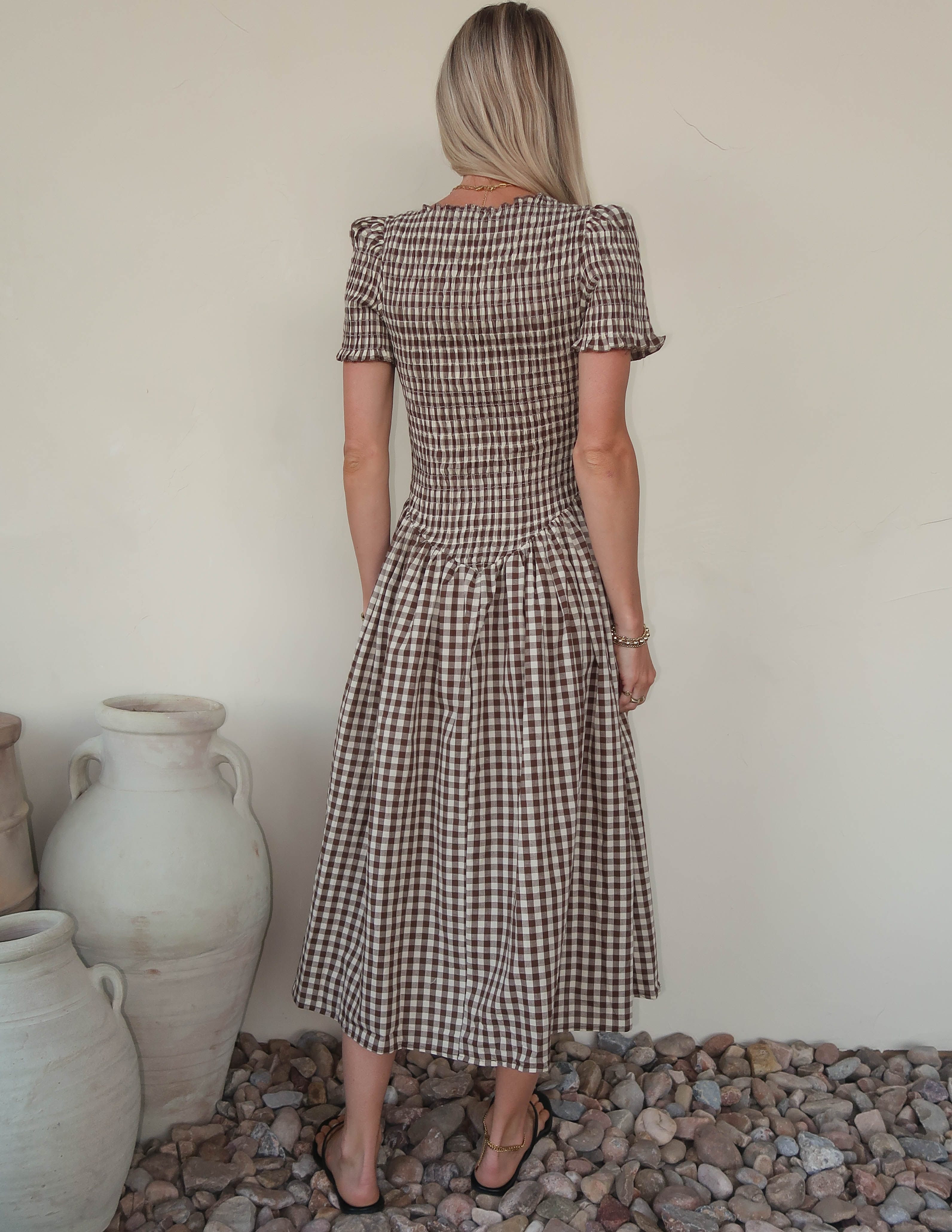 Bianca Plaid Dress