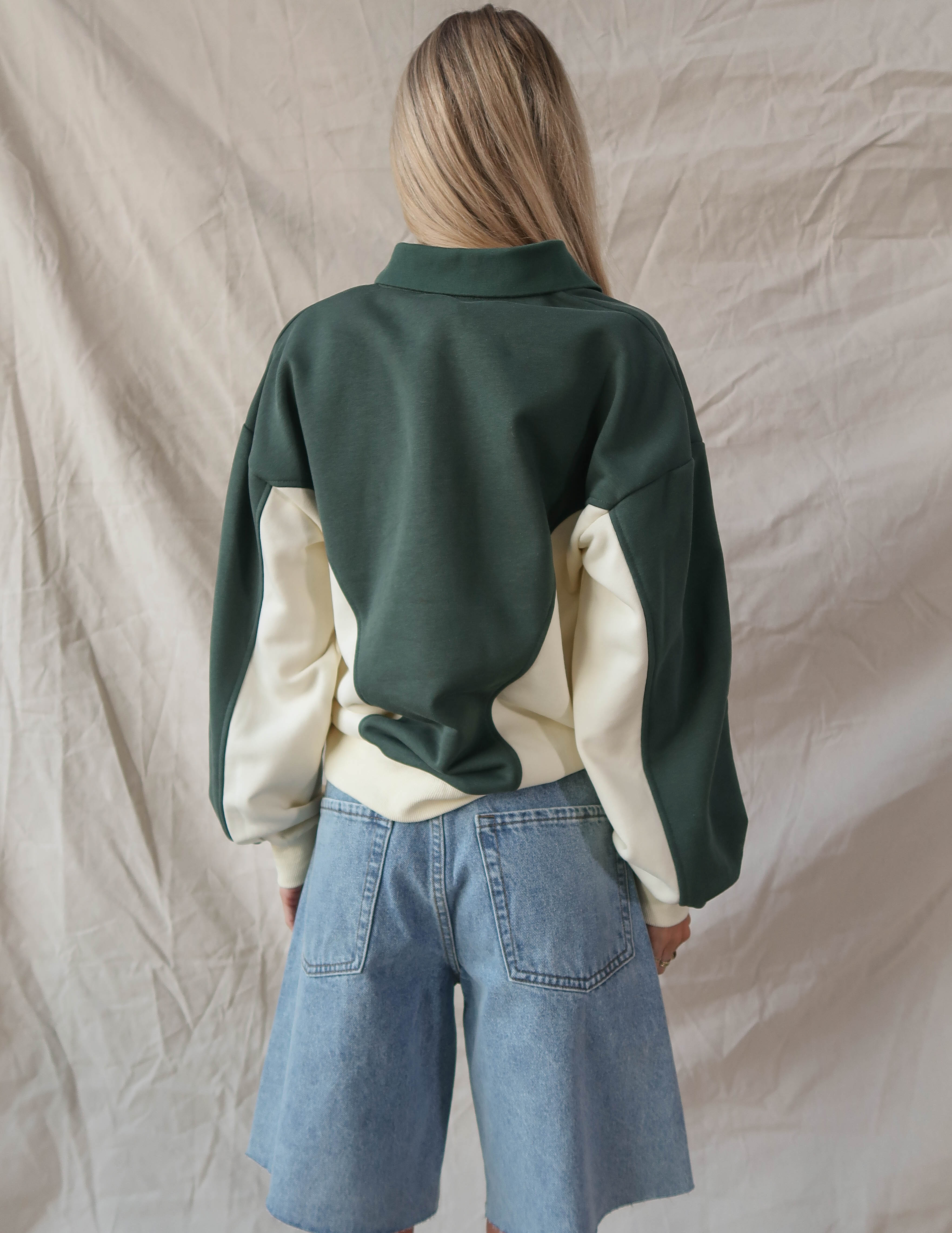 Evergreen Polo Pullover