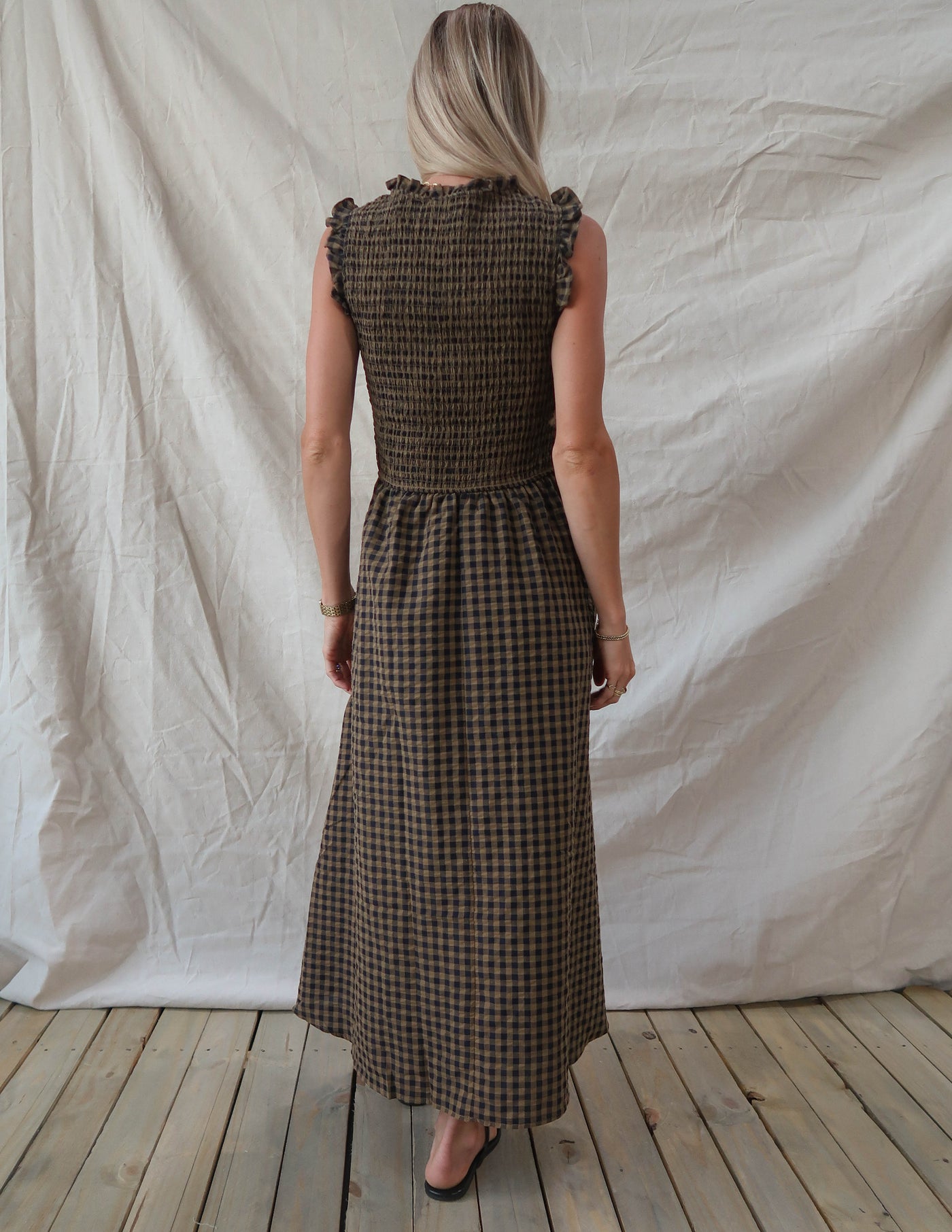 Maple Grove Plaid Dress