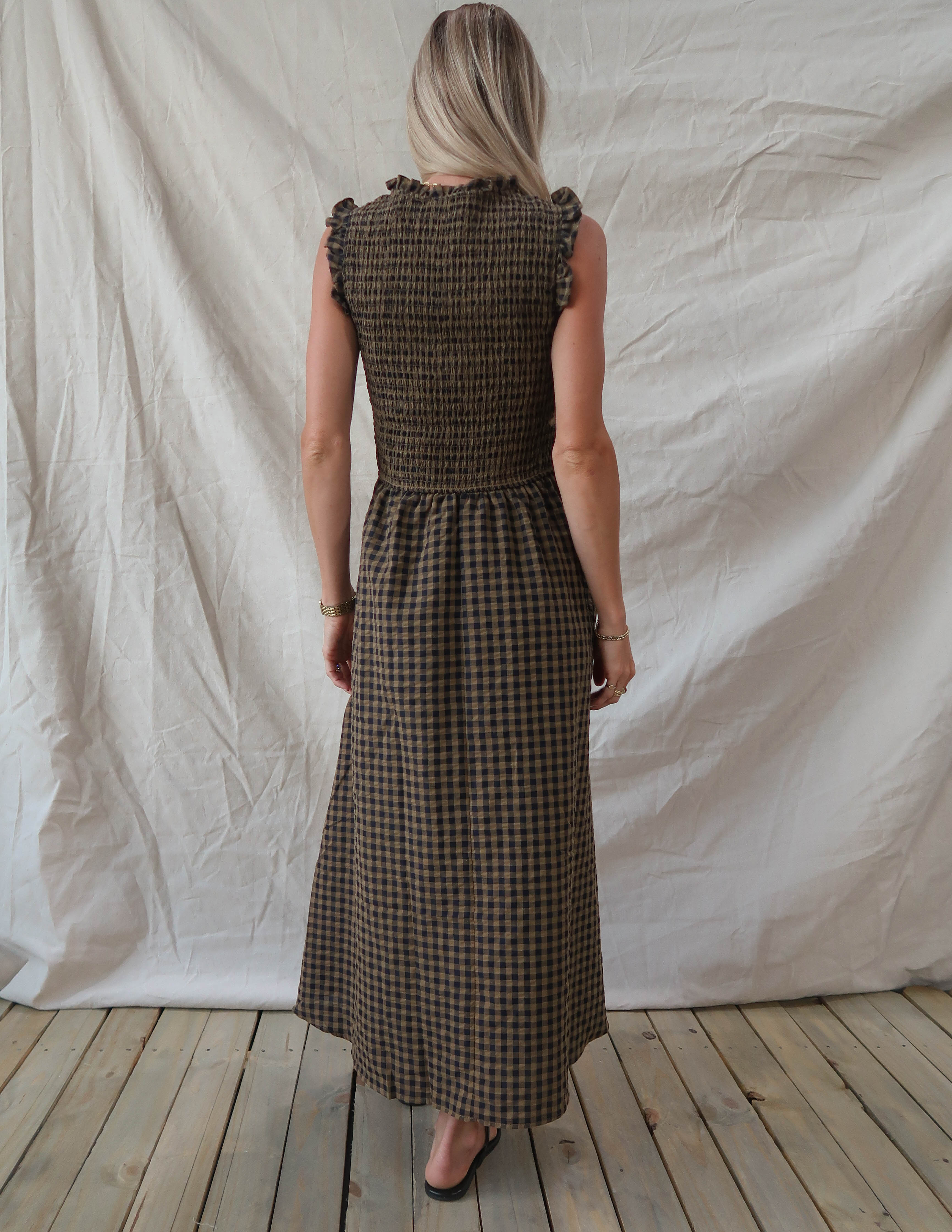Maple Grove Plaid Dress