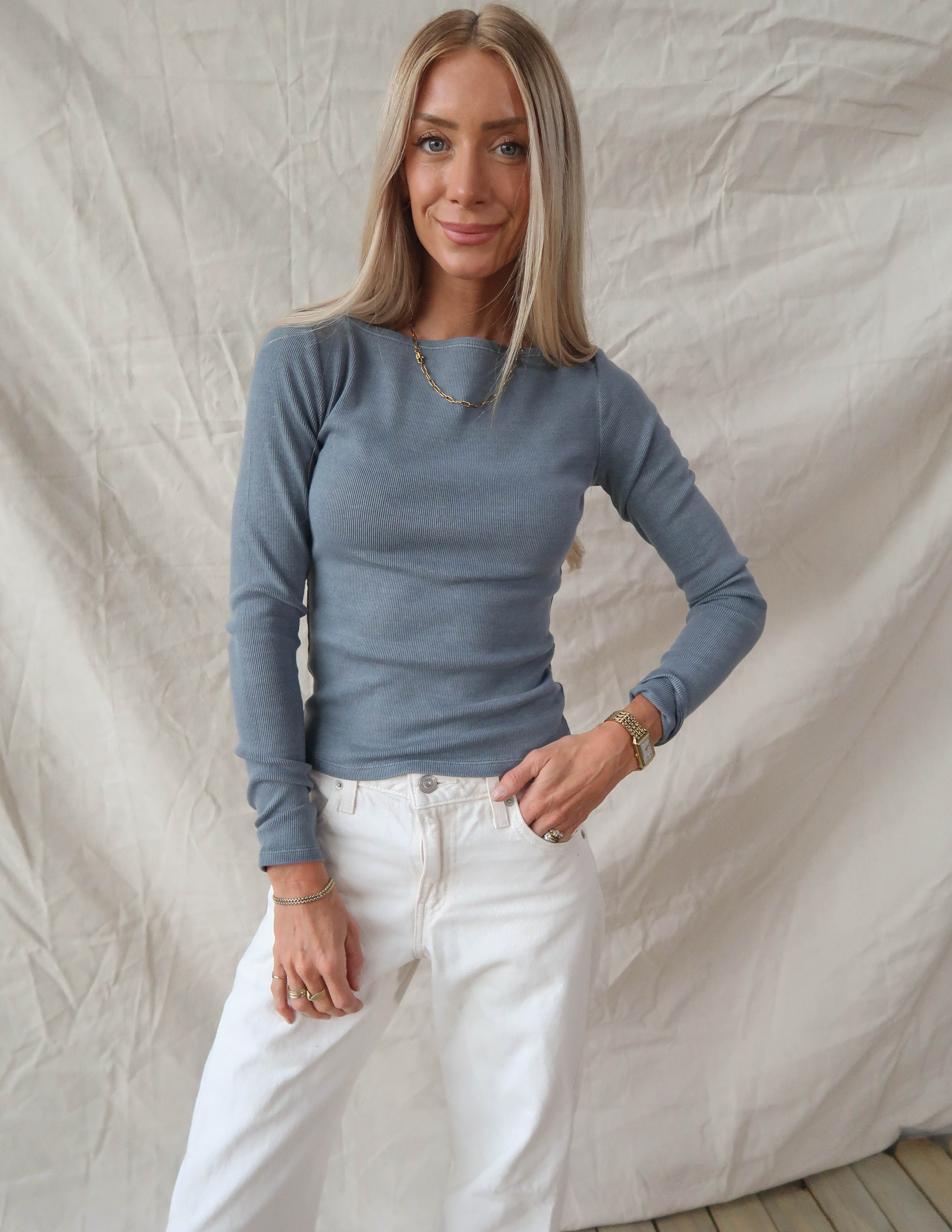 Sunday Boatneck Top
