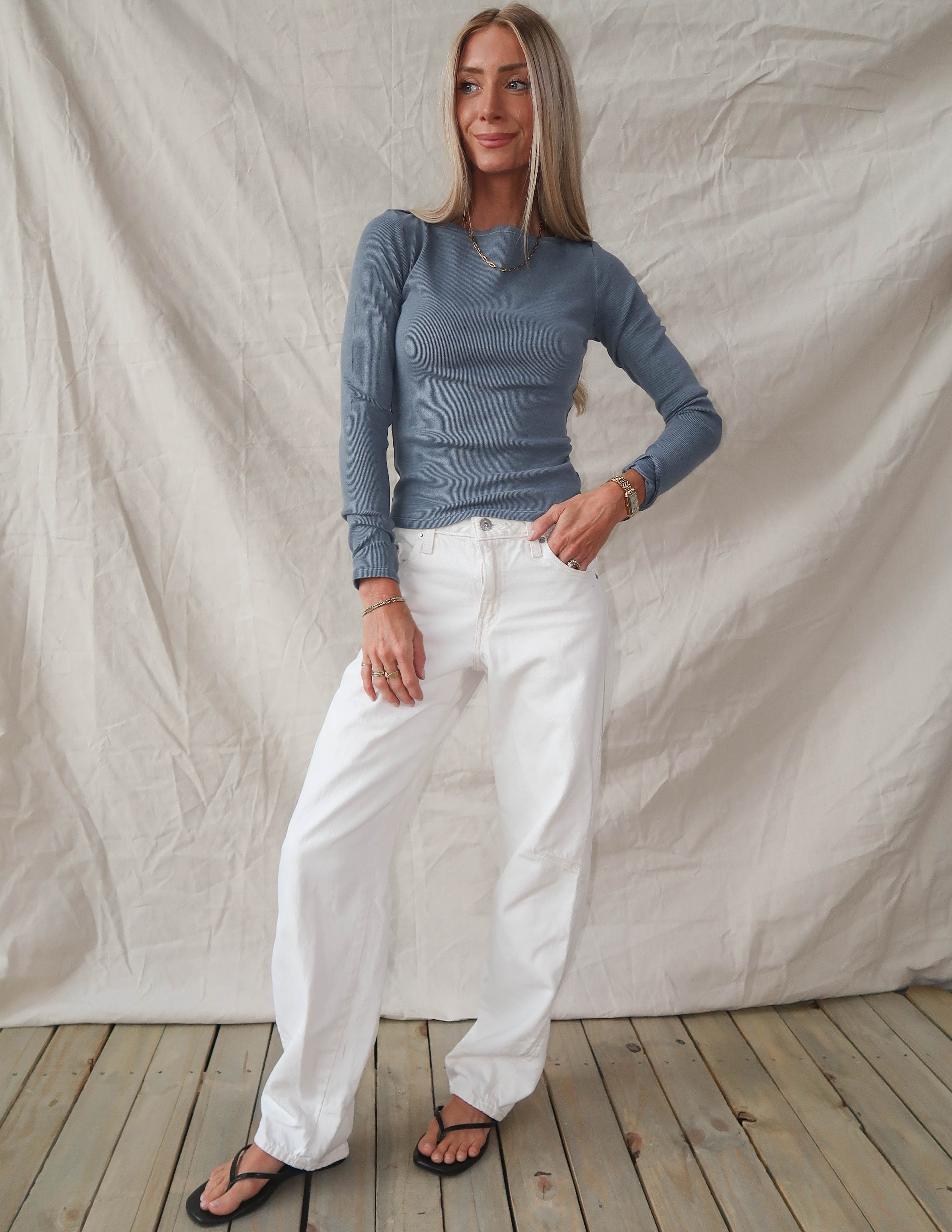 Sunday Boatneck Top