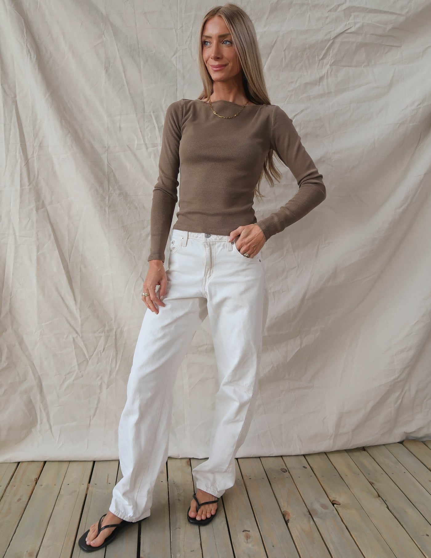 Sunday Boatneck Top