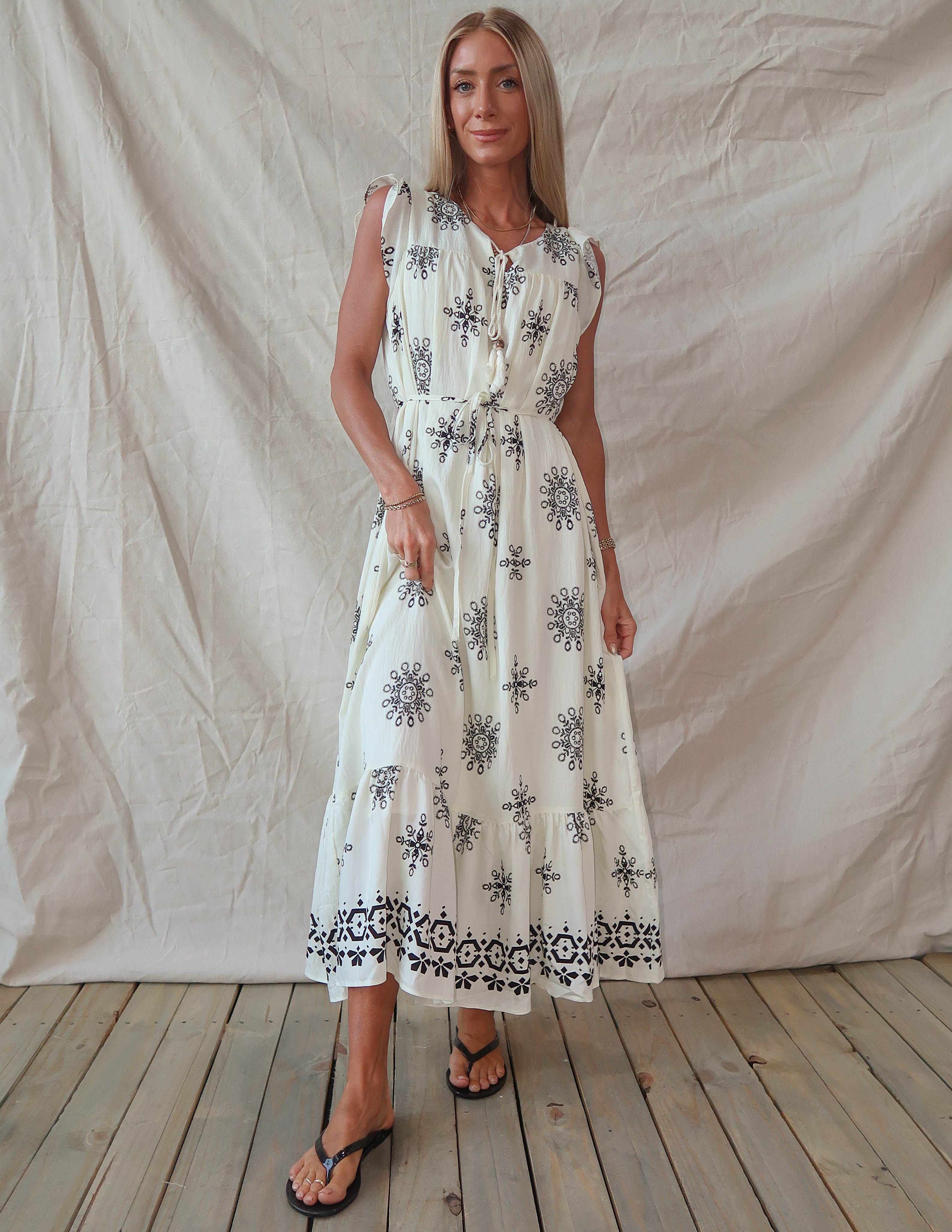 Harbor Breeze Midi Dress