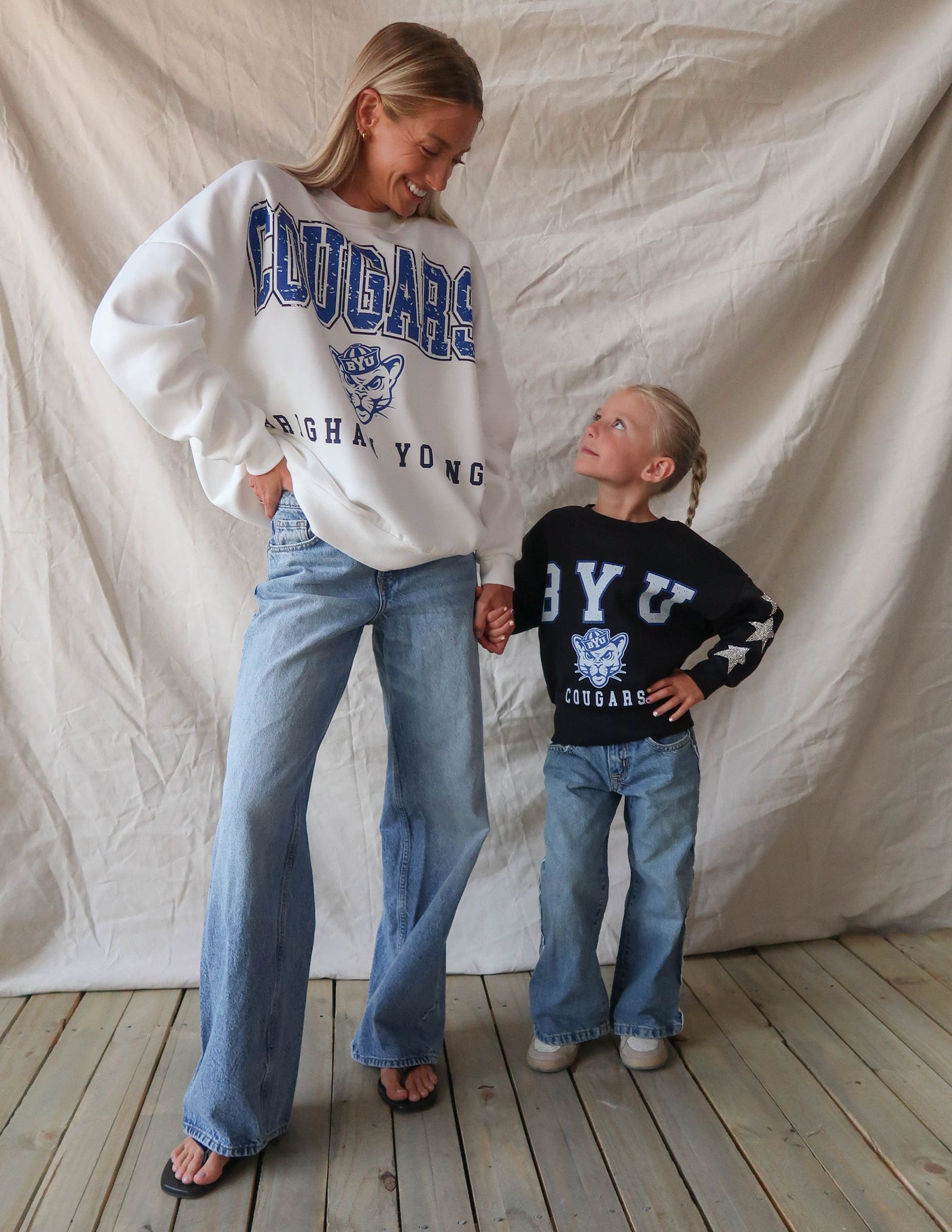 BYU Freestyle Fleece Crewneck