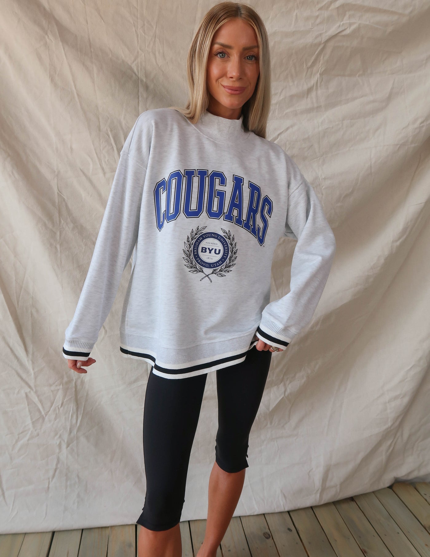 BYU Mockneck