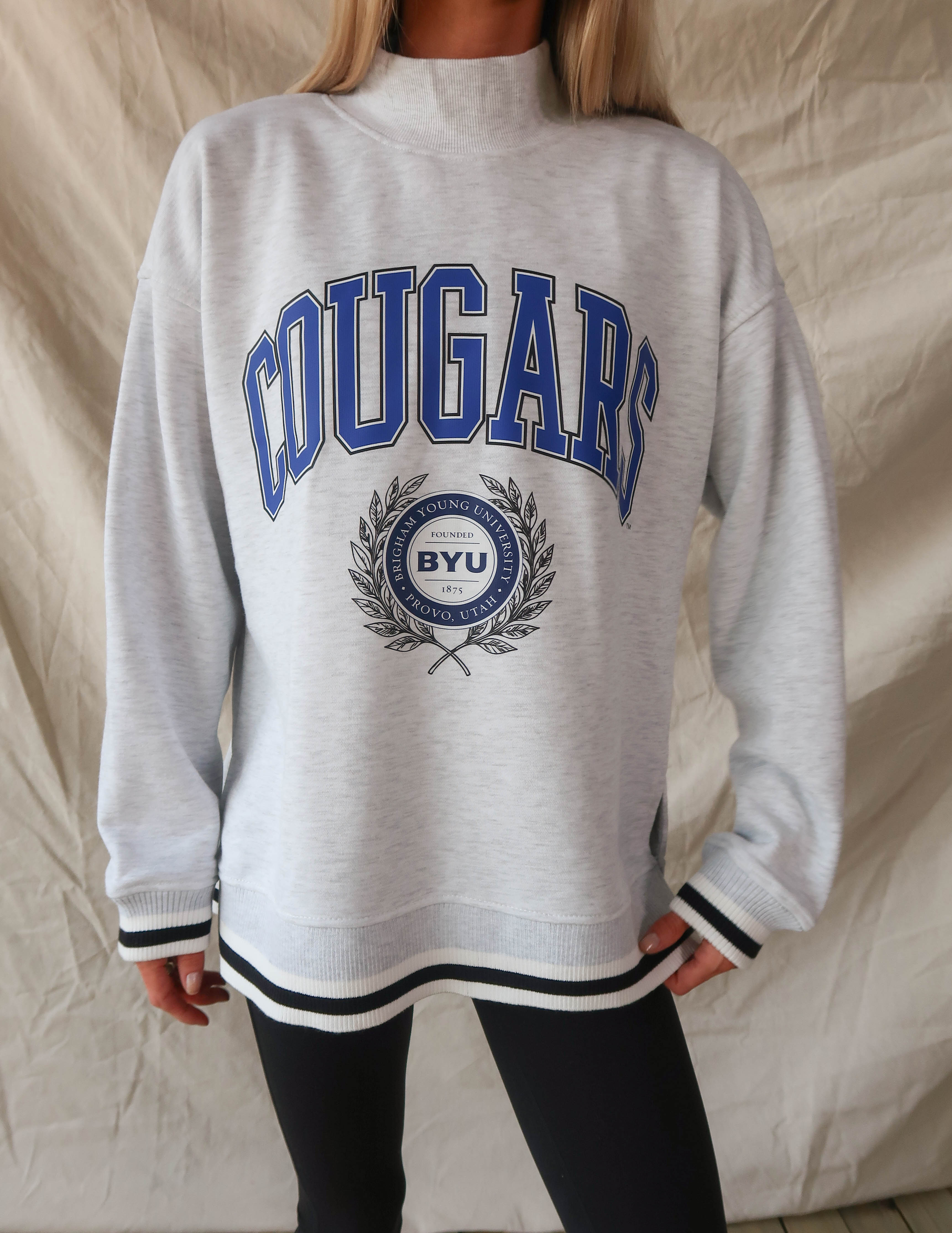 BYU Mockneck