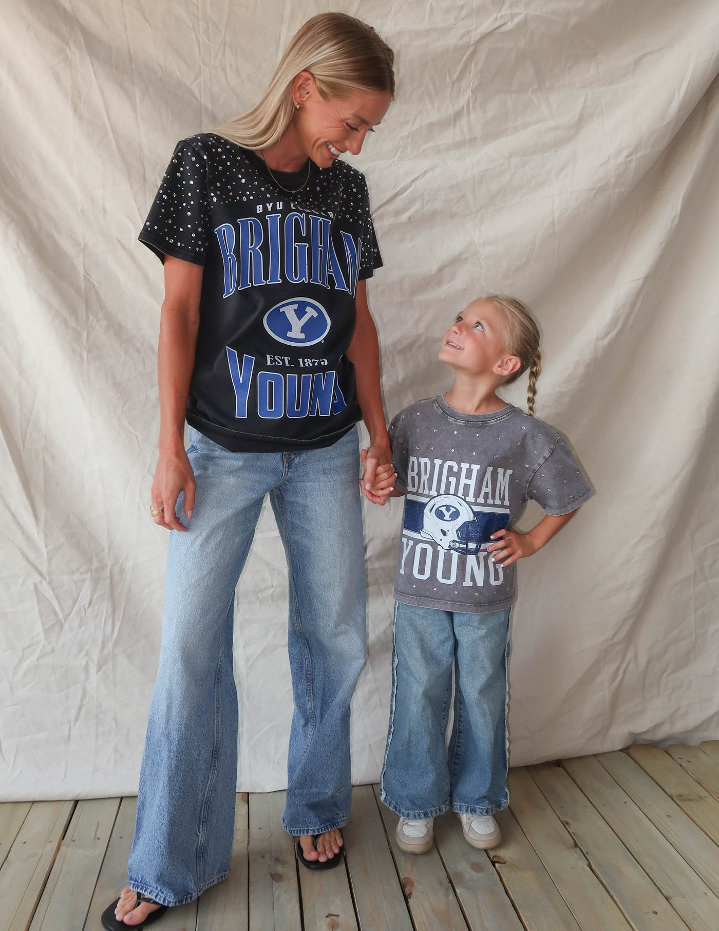 BYU Rhinestone Tee