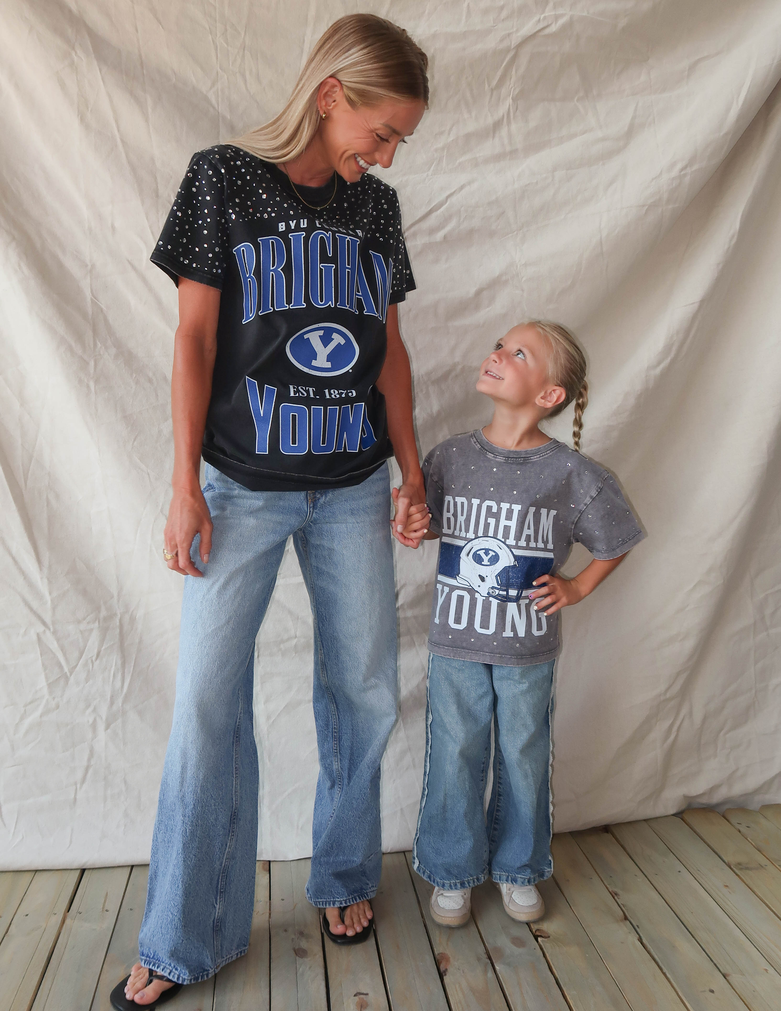 BYU Rhinestone Tee
