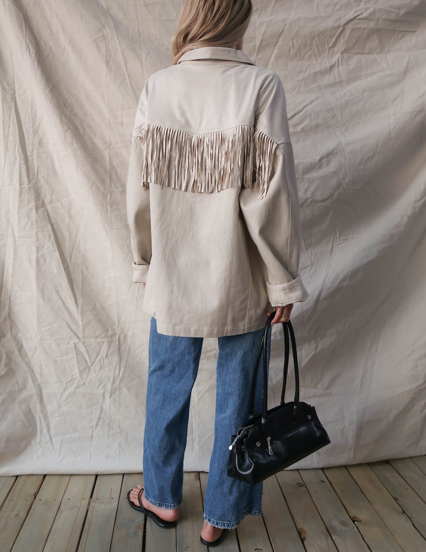 Tahoe Fringed Overshirt