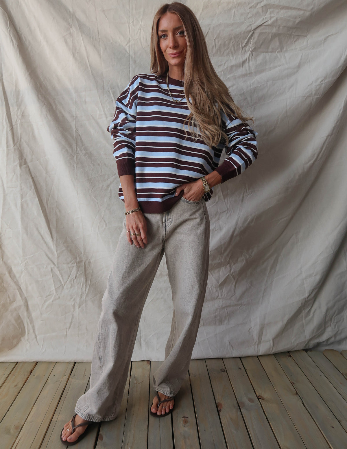 Harlow Striped Top