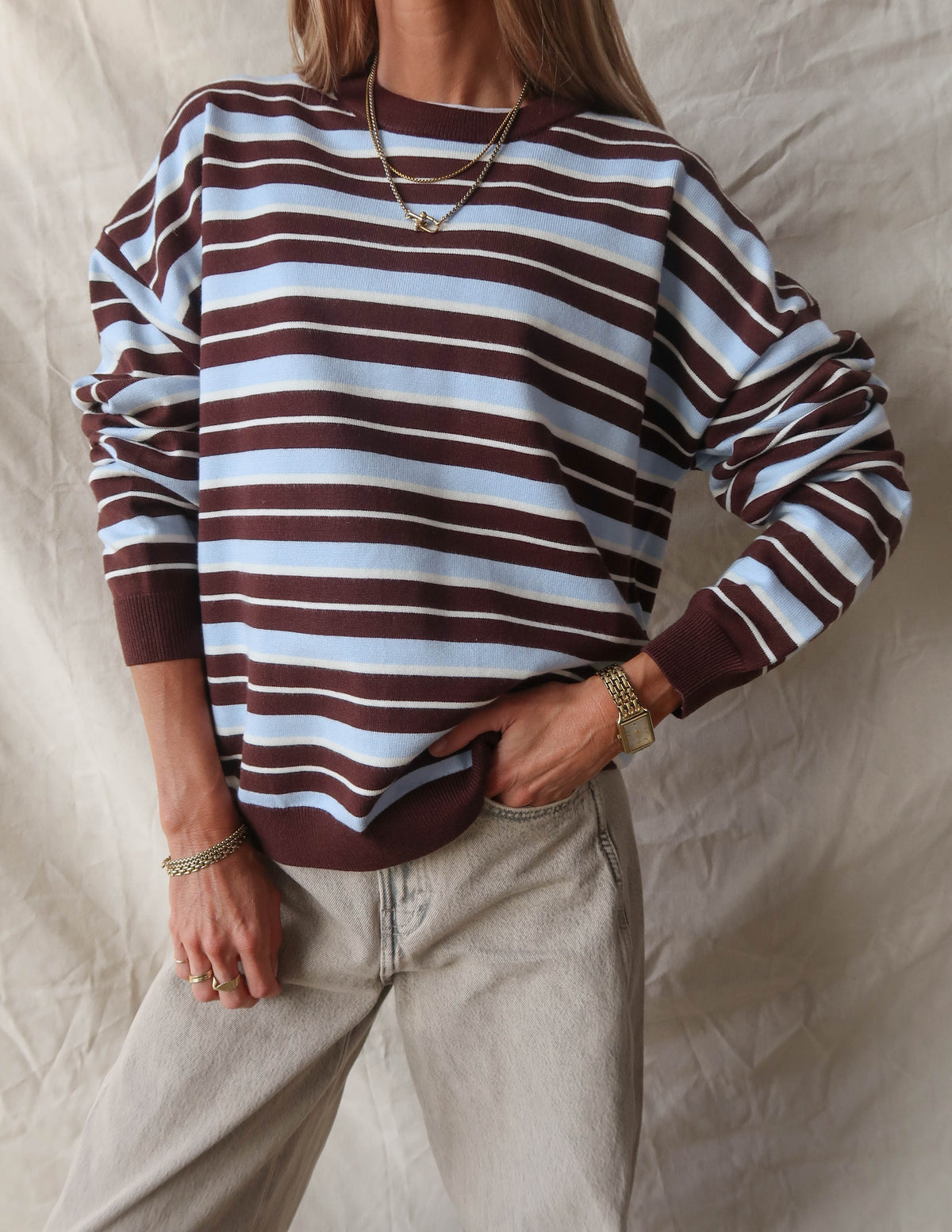 Harlow Striped Top