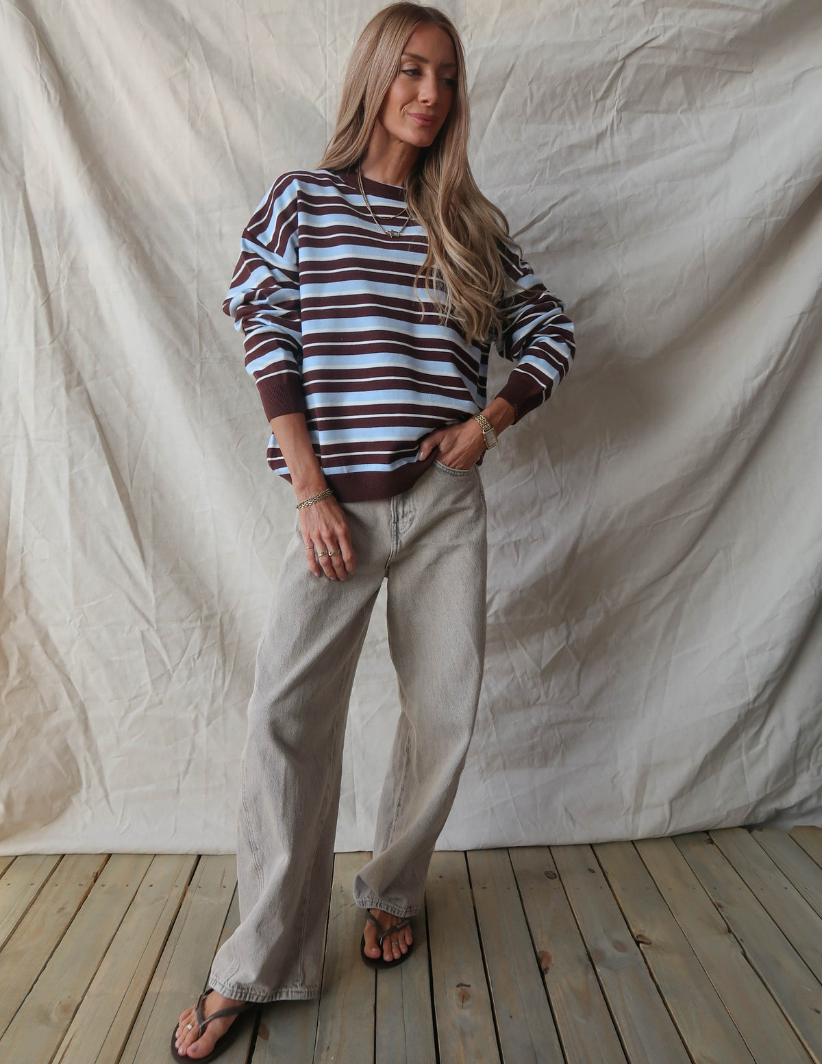 Harlow Striped Top