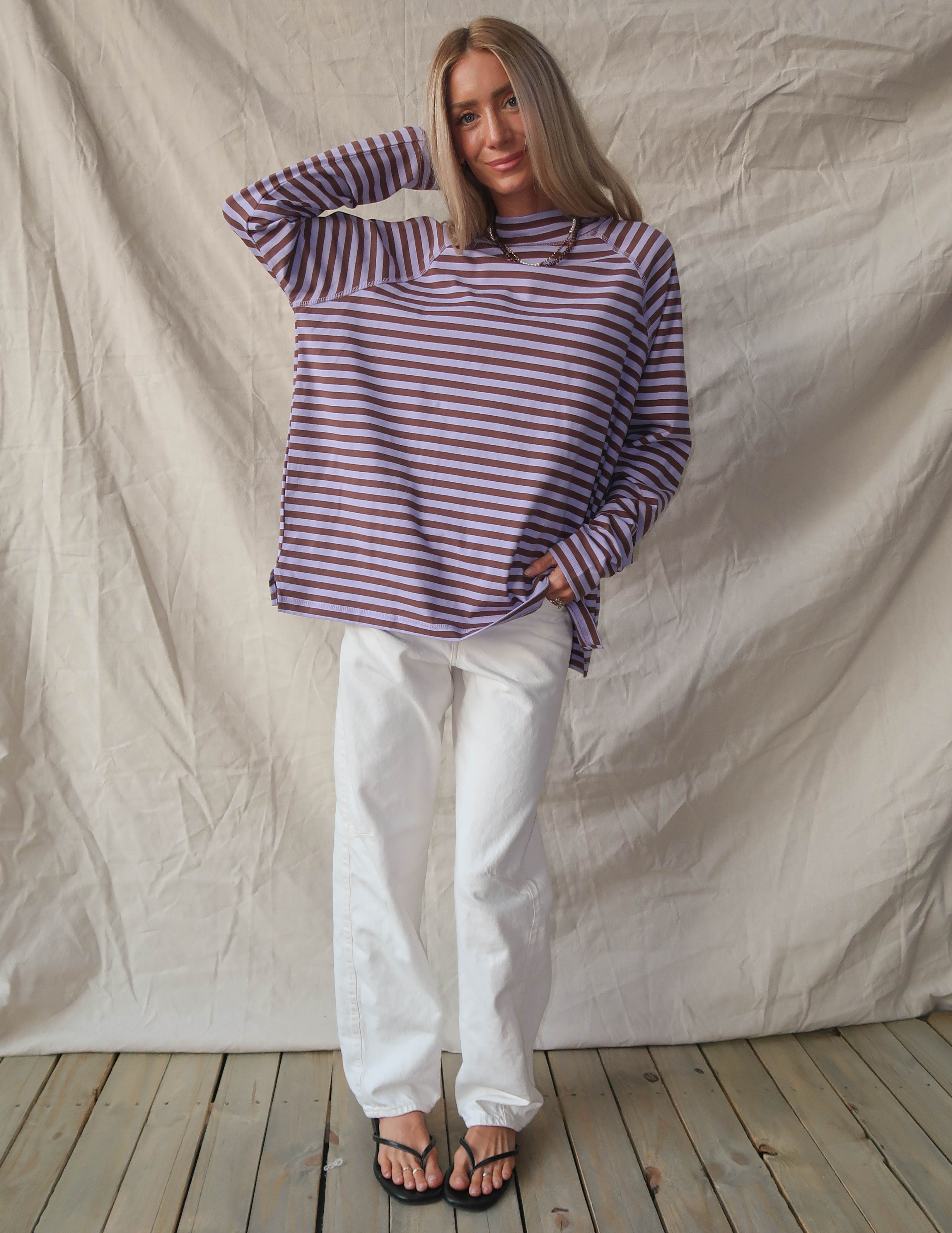 Skylar Striped Top