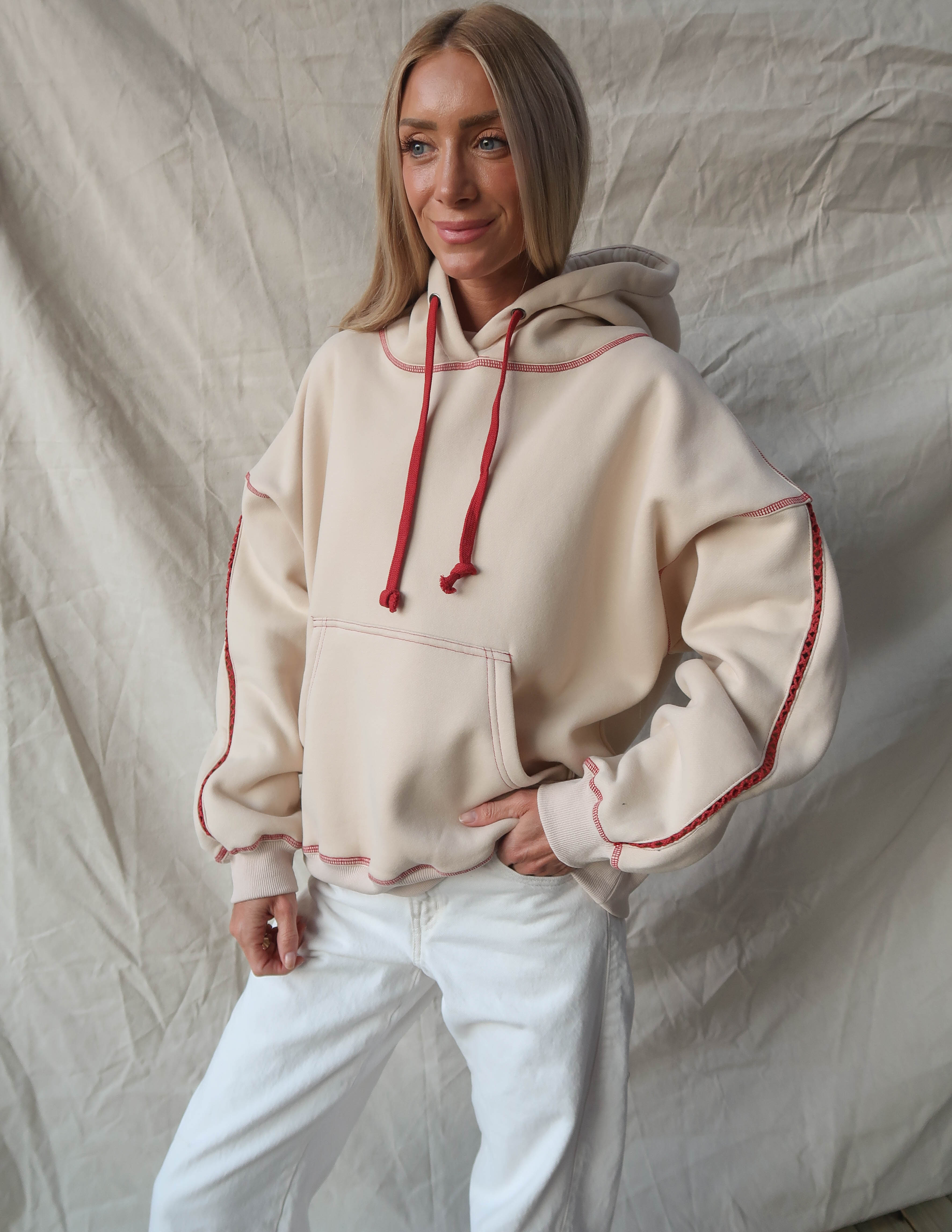 Ruthie Contrast Hoodie