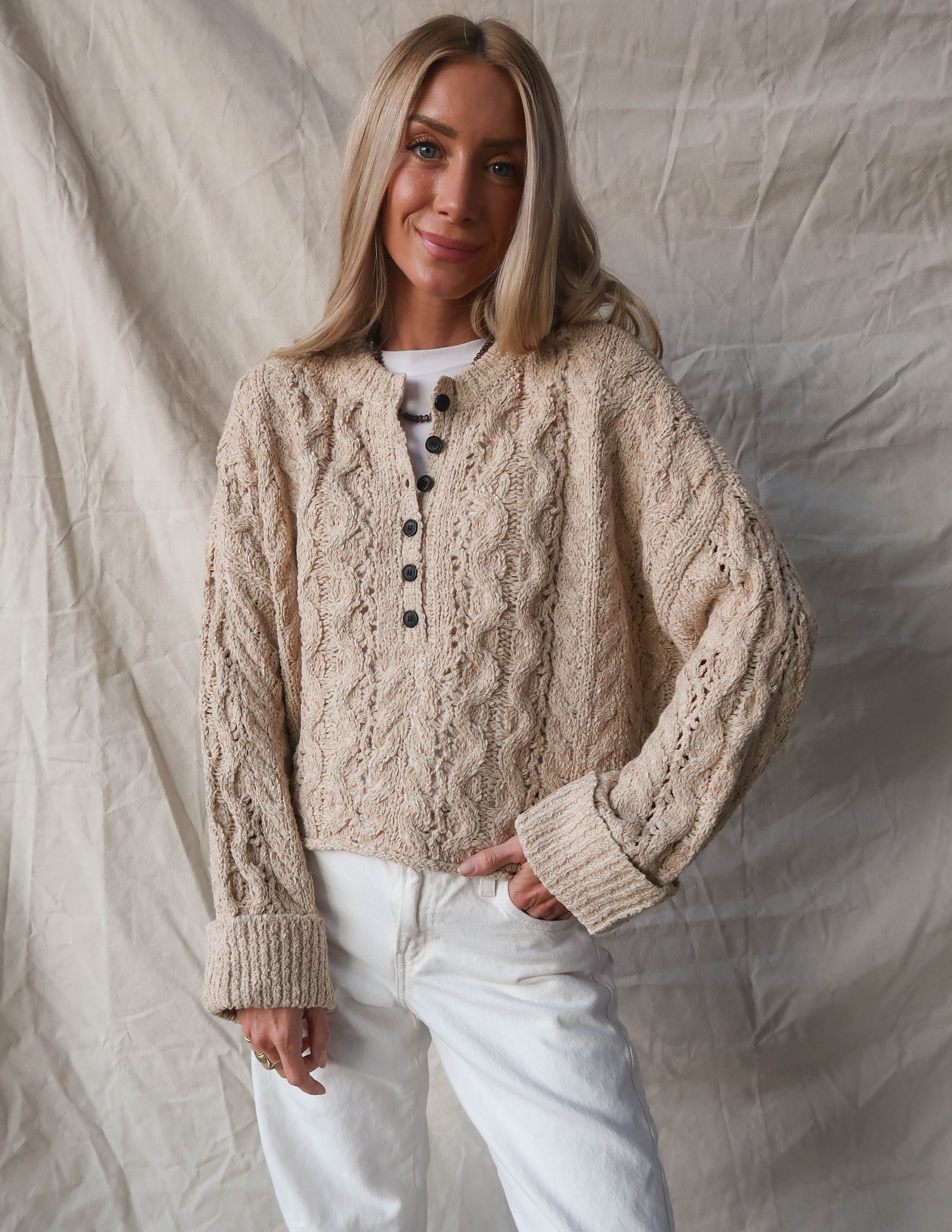 Quinn Cropped Sweater