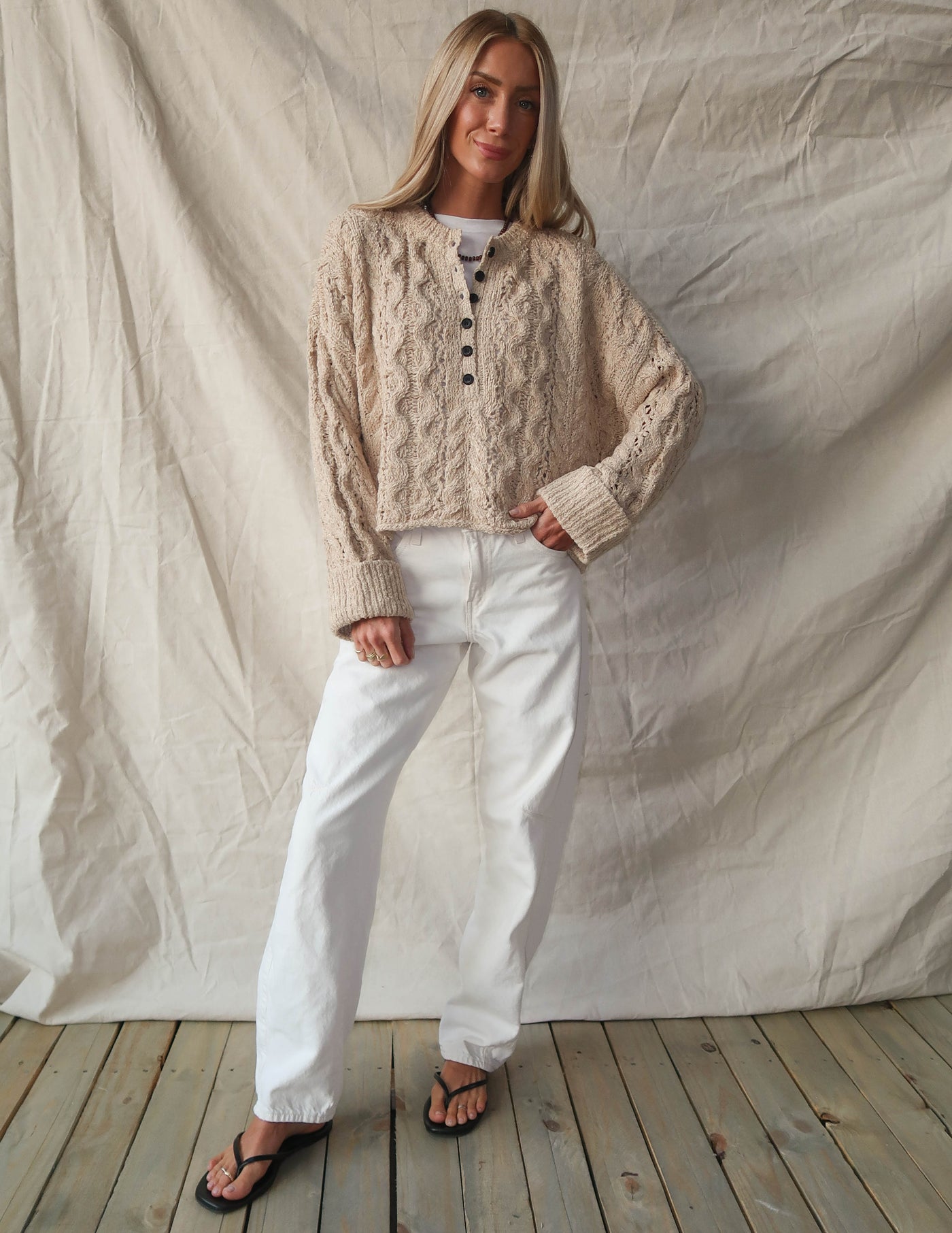 Quinn Cropped Sweater