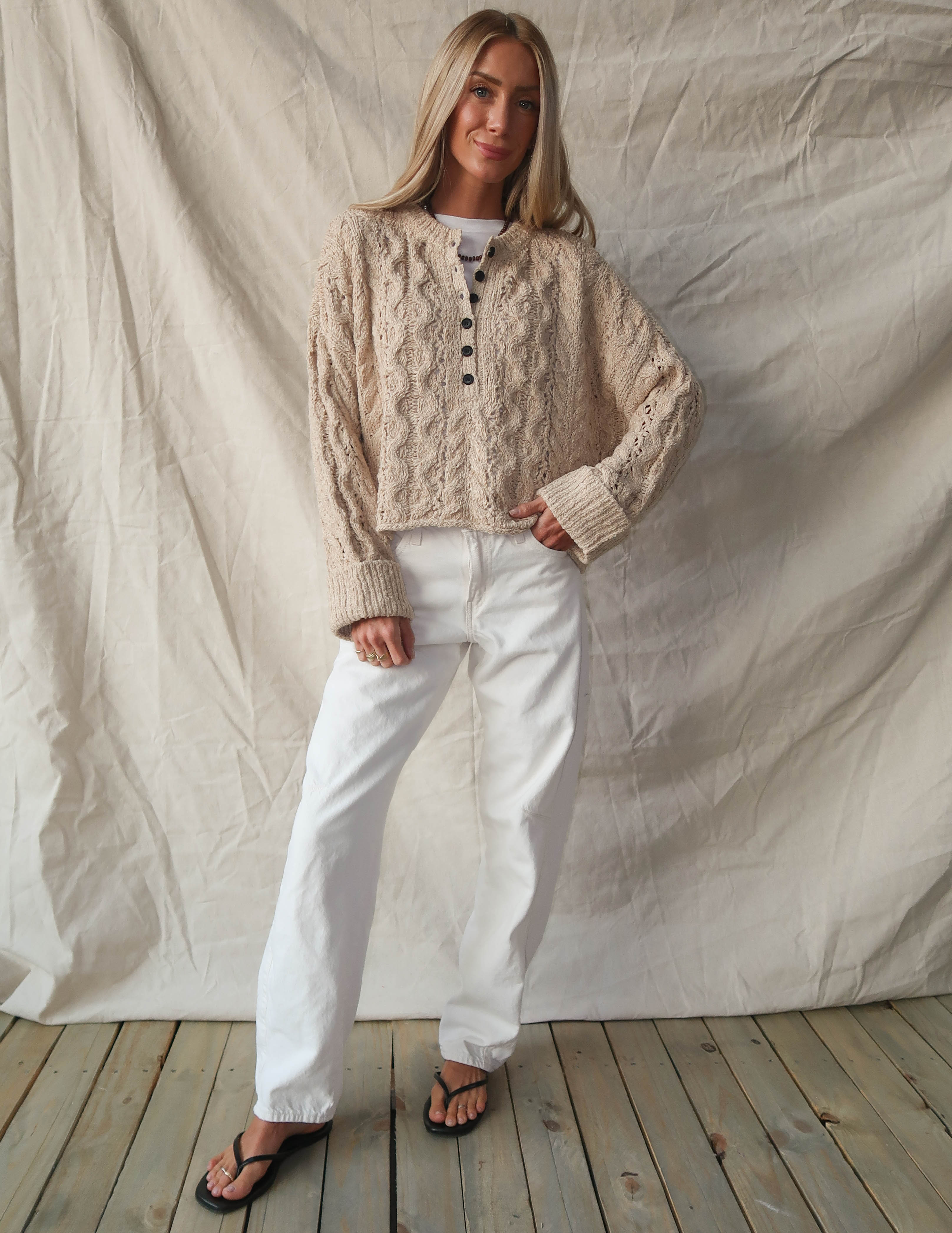 Quinn Cropped Sweater