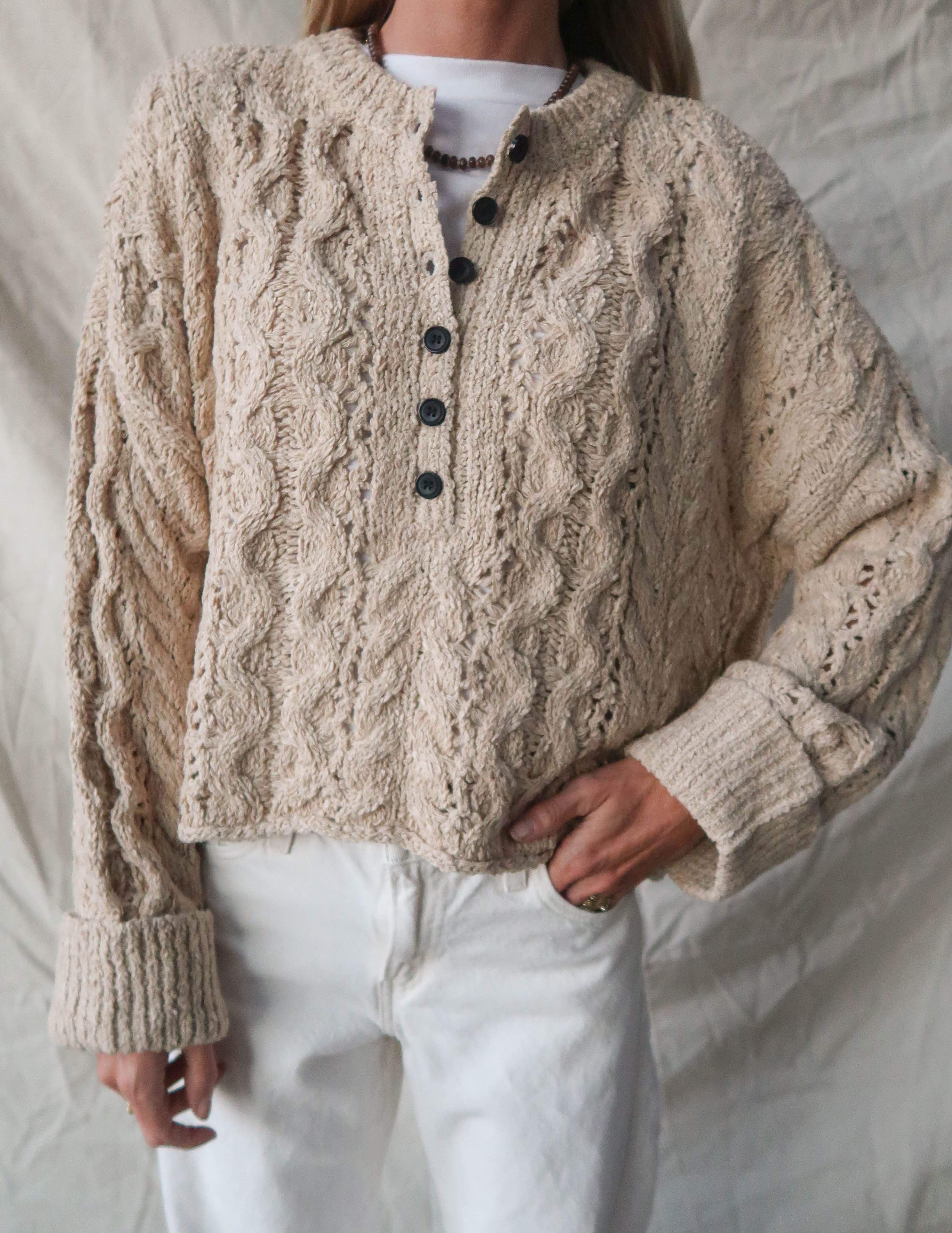 Quinn Cropped Sweater