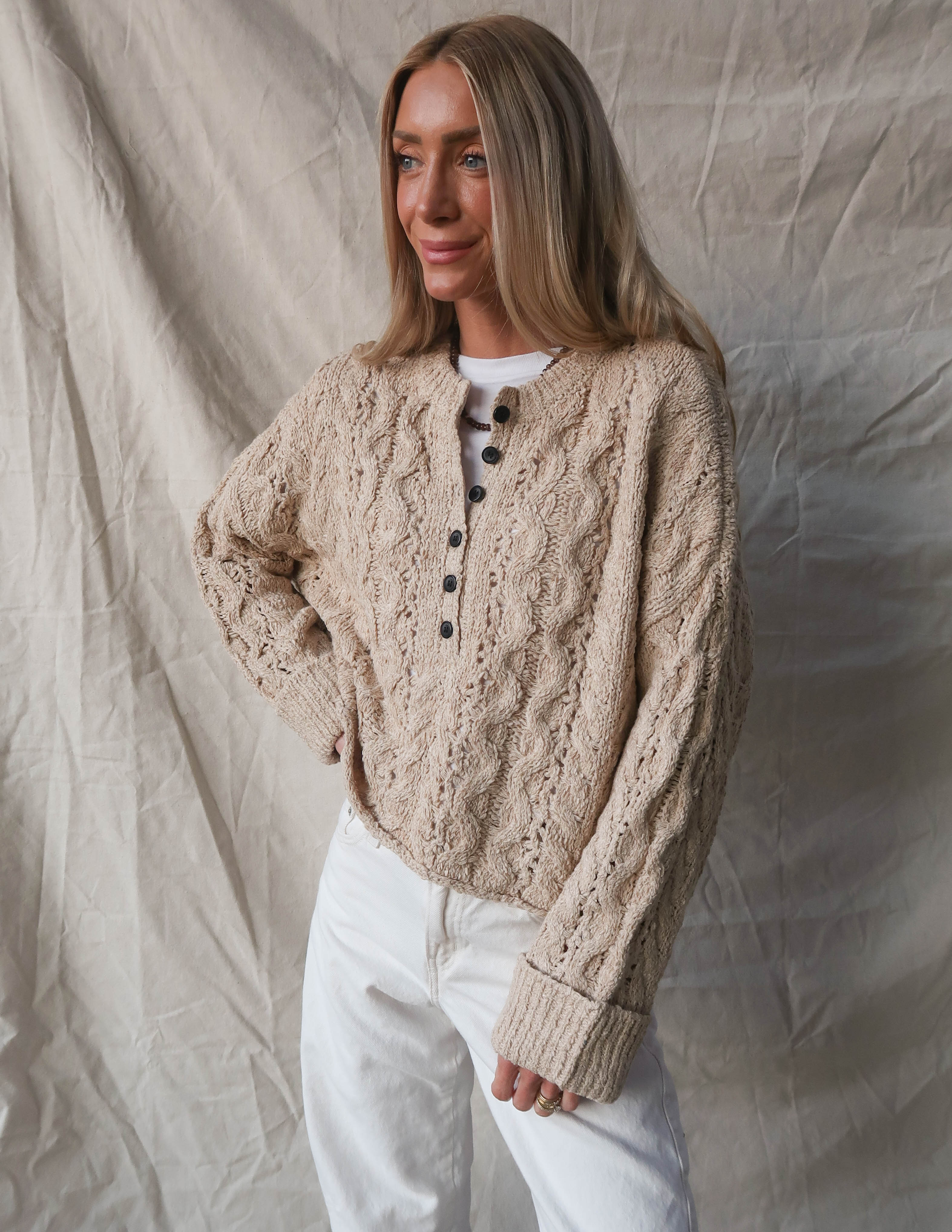 Quinn Cropped Sweater