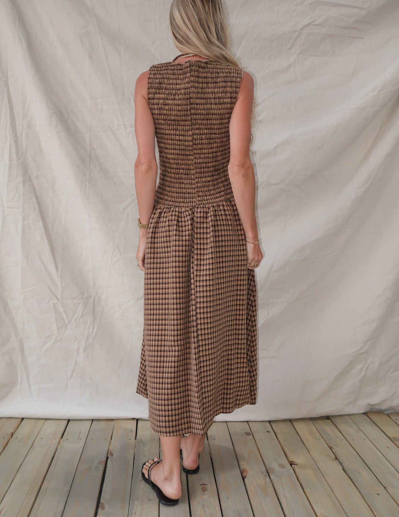 Aspen Ridge Gingham Dress